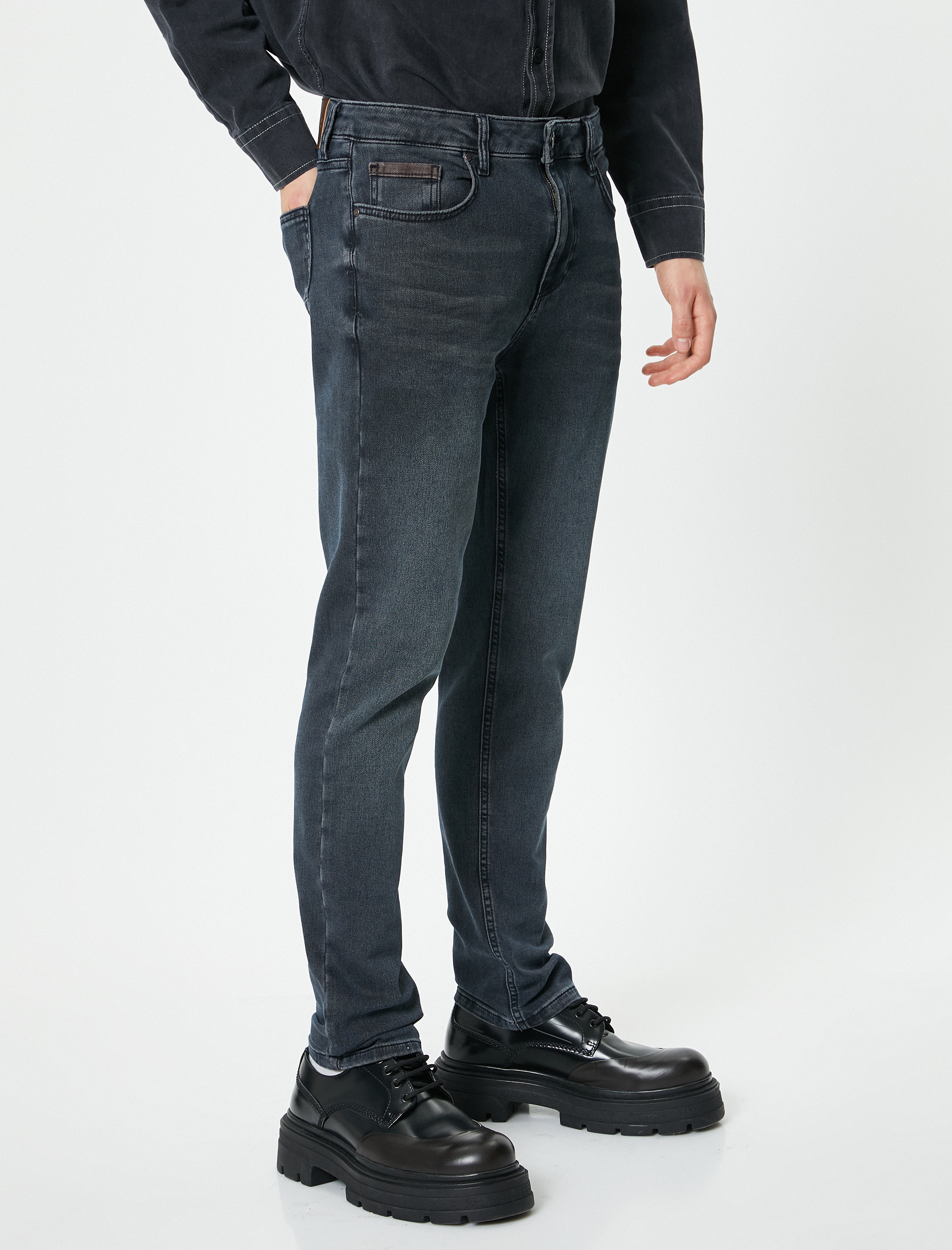   Slim Fit Kot Pantolon - Brad Jean
