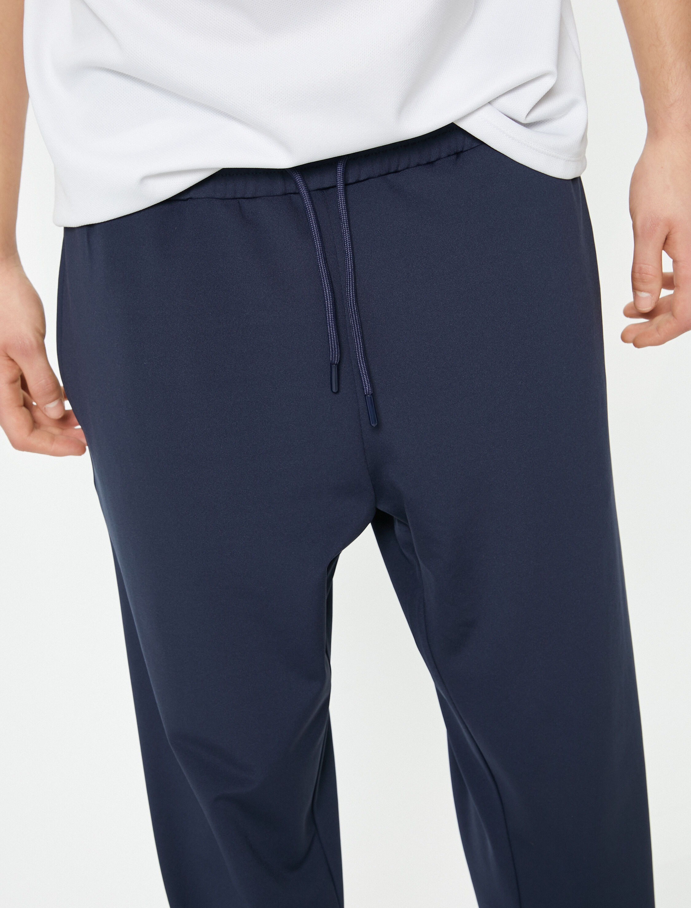   Jogger Spor Eşofman Altı Beli Bağcıklı Cepli