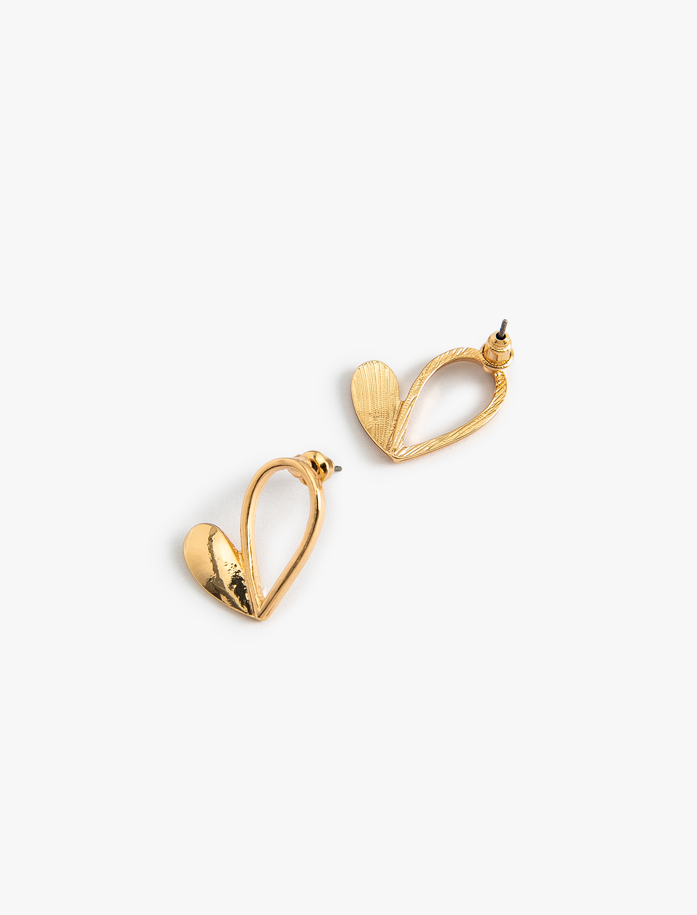  Kadın Kalp Küpe Çelik Karışımlı