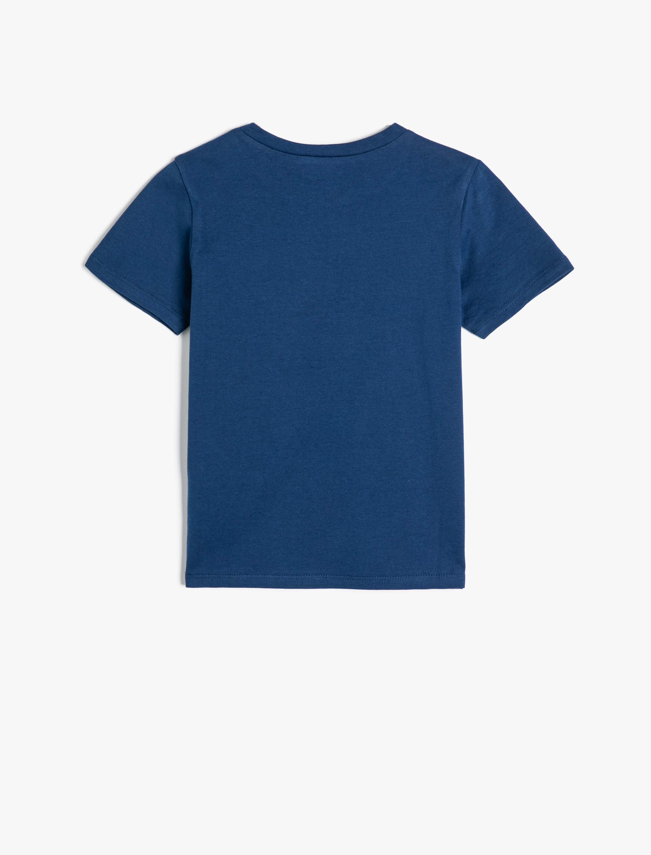  Erkek Çocuk Tişört Futbol Baskılı Kısa Kollu Pamuklu