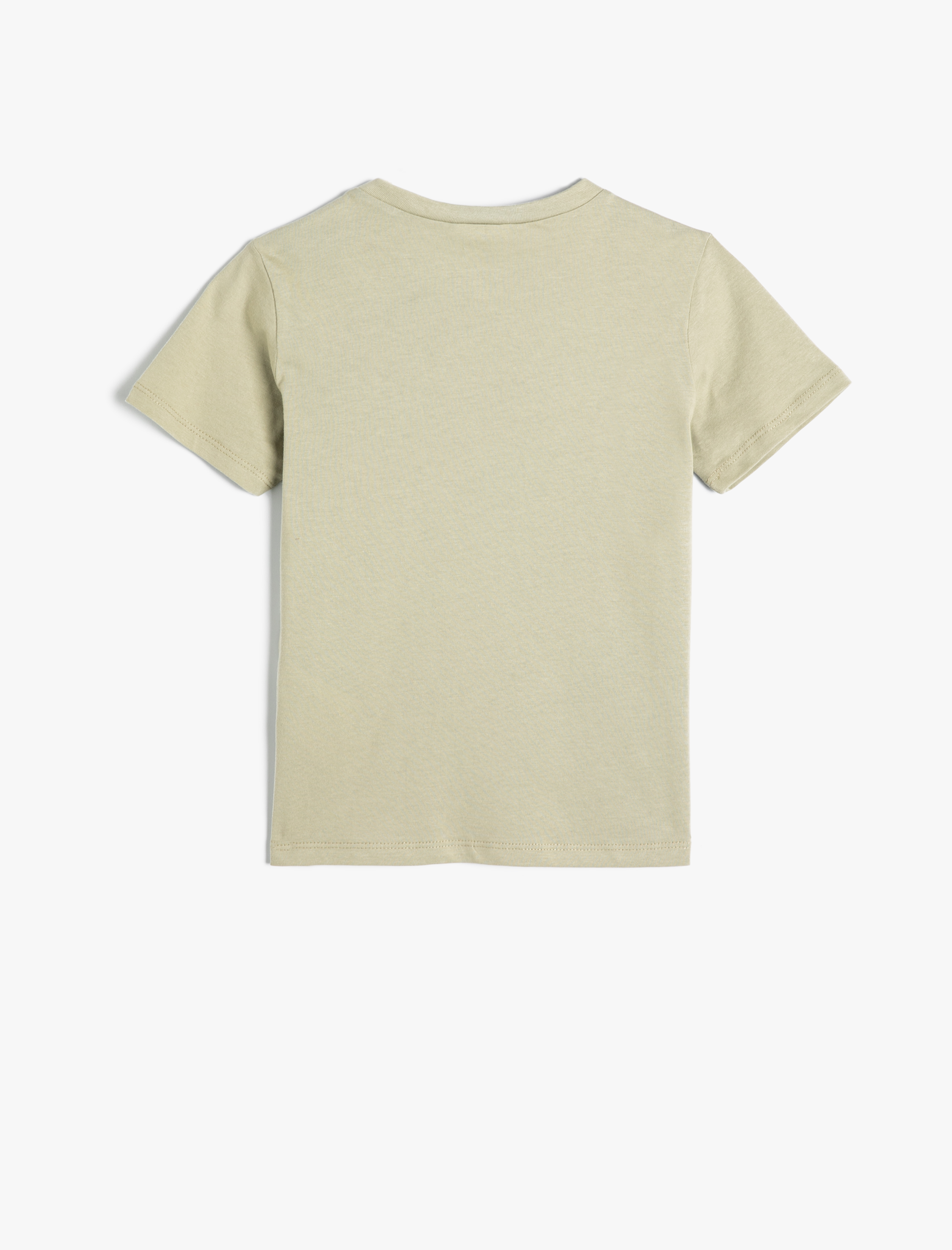  Erkek Çocuk Tişört Kısa Kollu Bisiklet Yaka Araba Baskılı Pamuklu