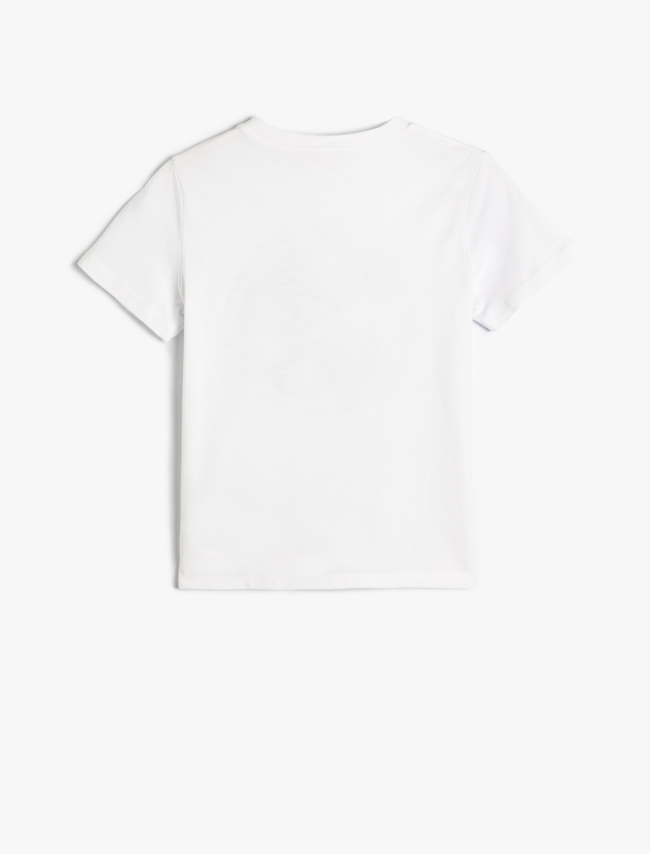  Erkek Çocuk Tişört Futbol Baskılı Kısa Kollu Pamuklu