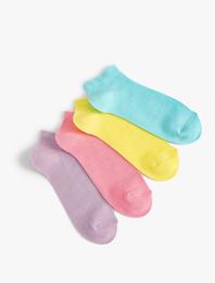 4'lü Basic Çorap Seti Pamuklu