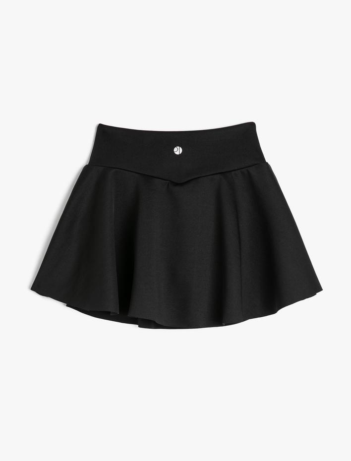  Tenis Eteği Şortlu Yüksek Bel