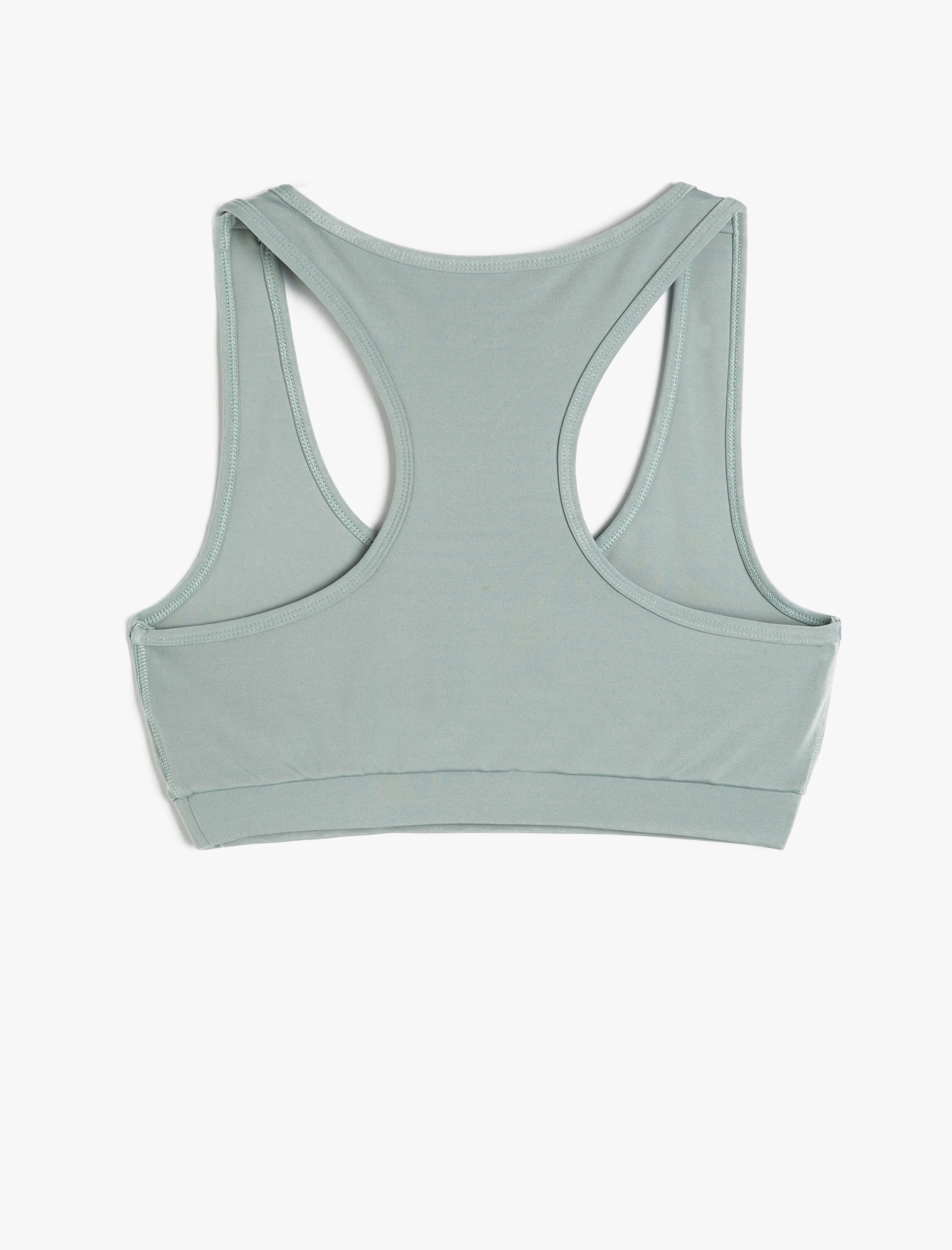   Sporcu Sütyeni Halter Yaka Kapsız Slim Fit