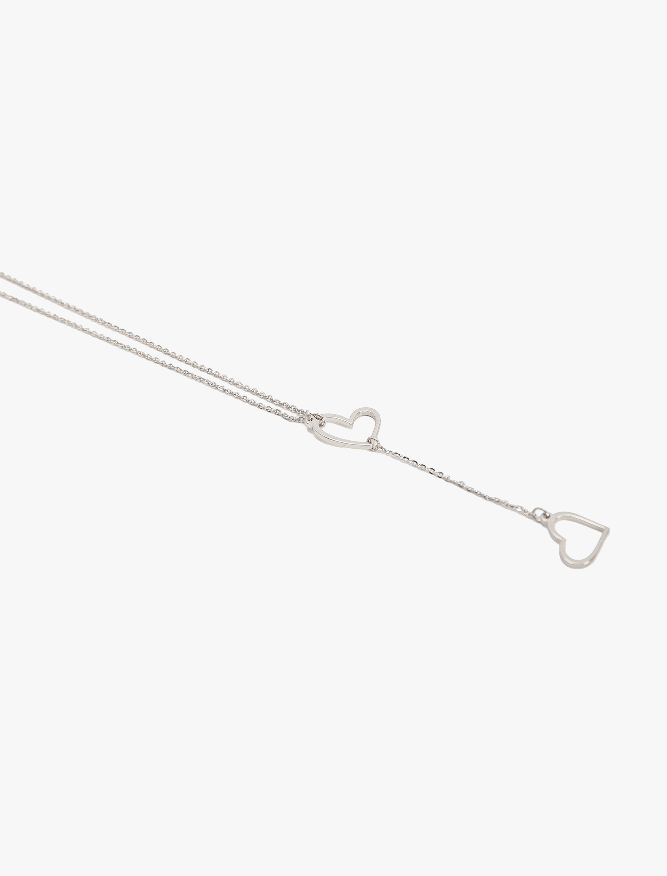  Kadın Kalpli Zincir Kolye