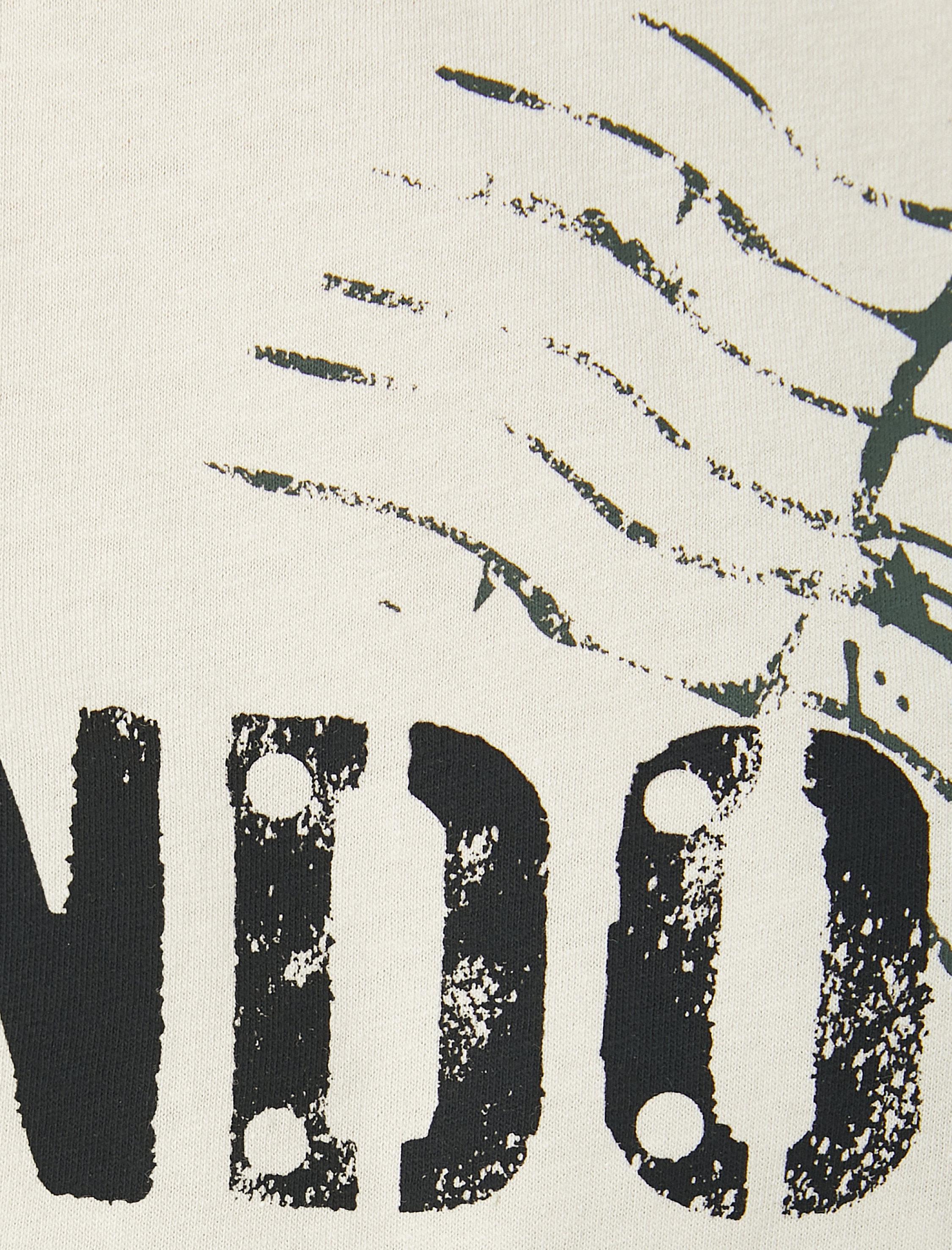   Kısa Kollu Baskılı Tişört Bisiklet Yaka Pamuklu Rahat Kalıp