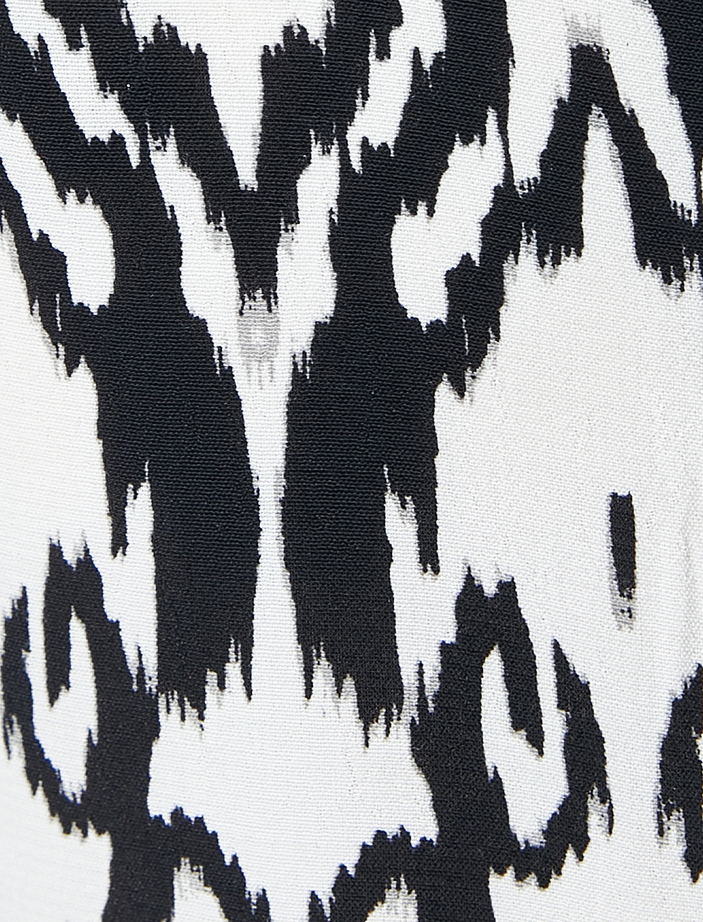   Gömlek Elbise Mini Boy Uzun Kollu Etnik Desenli Kuşak Detaylı