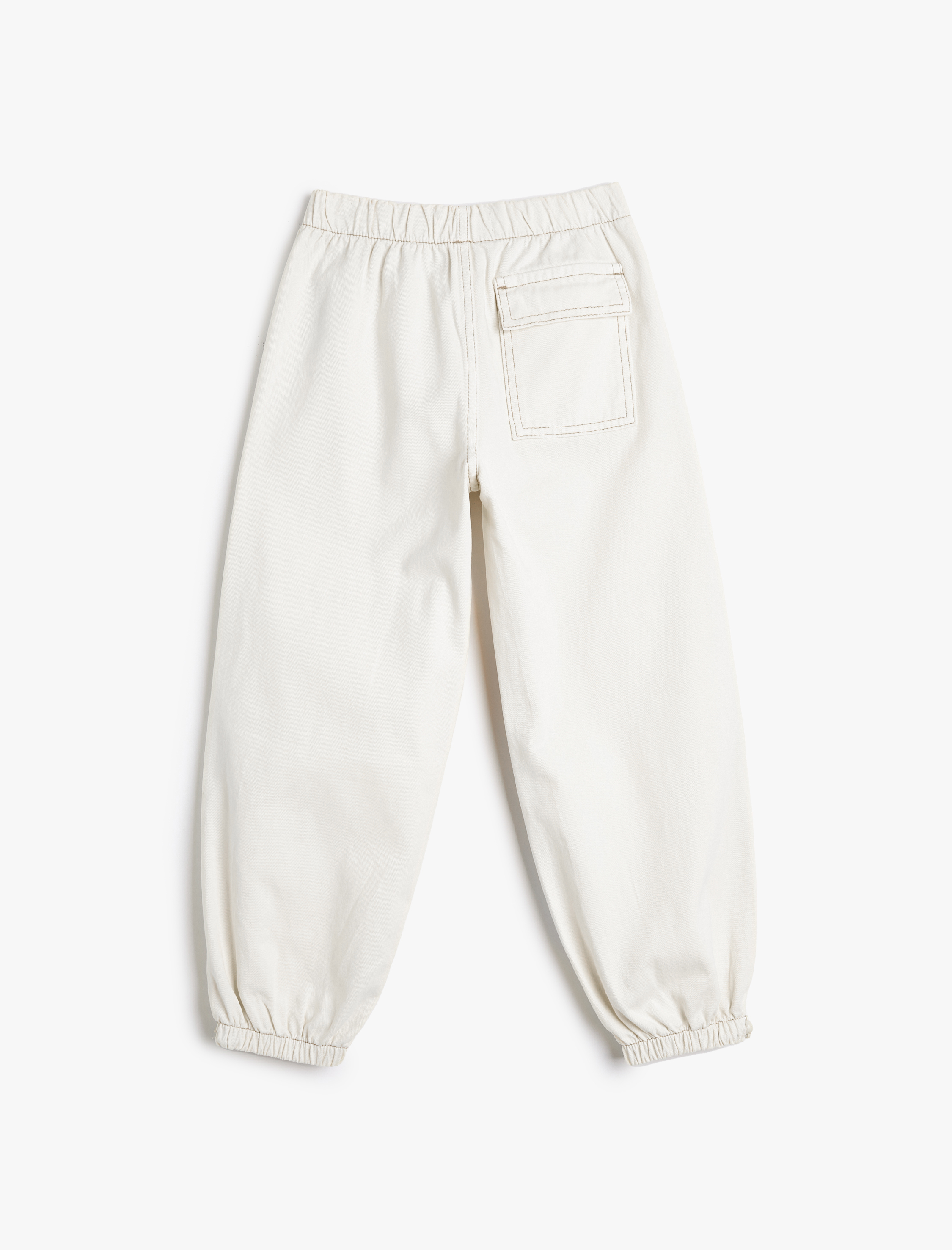  Erkek Çocuk Jogger Paraşüt Pantolon Cepli Pamuklu