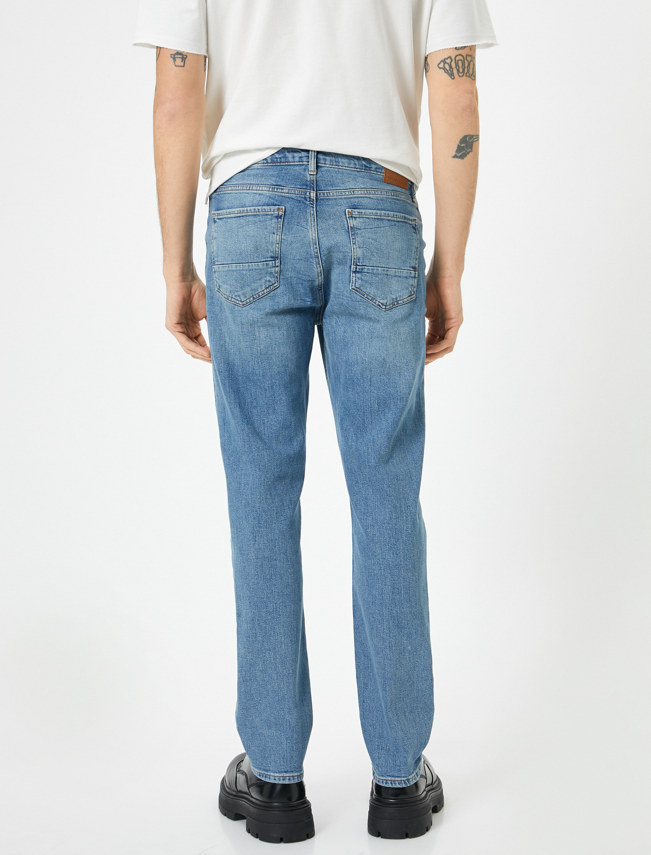 Slim Fit Kot Pantolon - Brad Jean