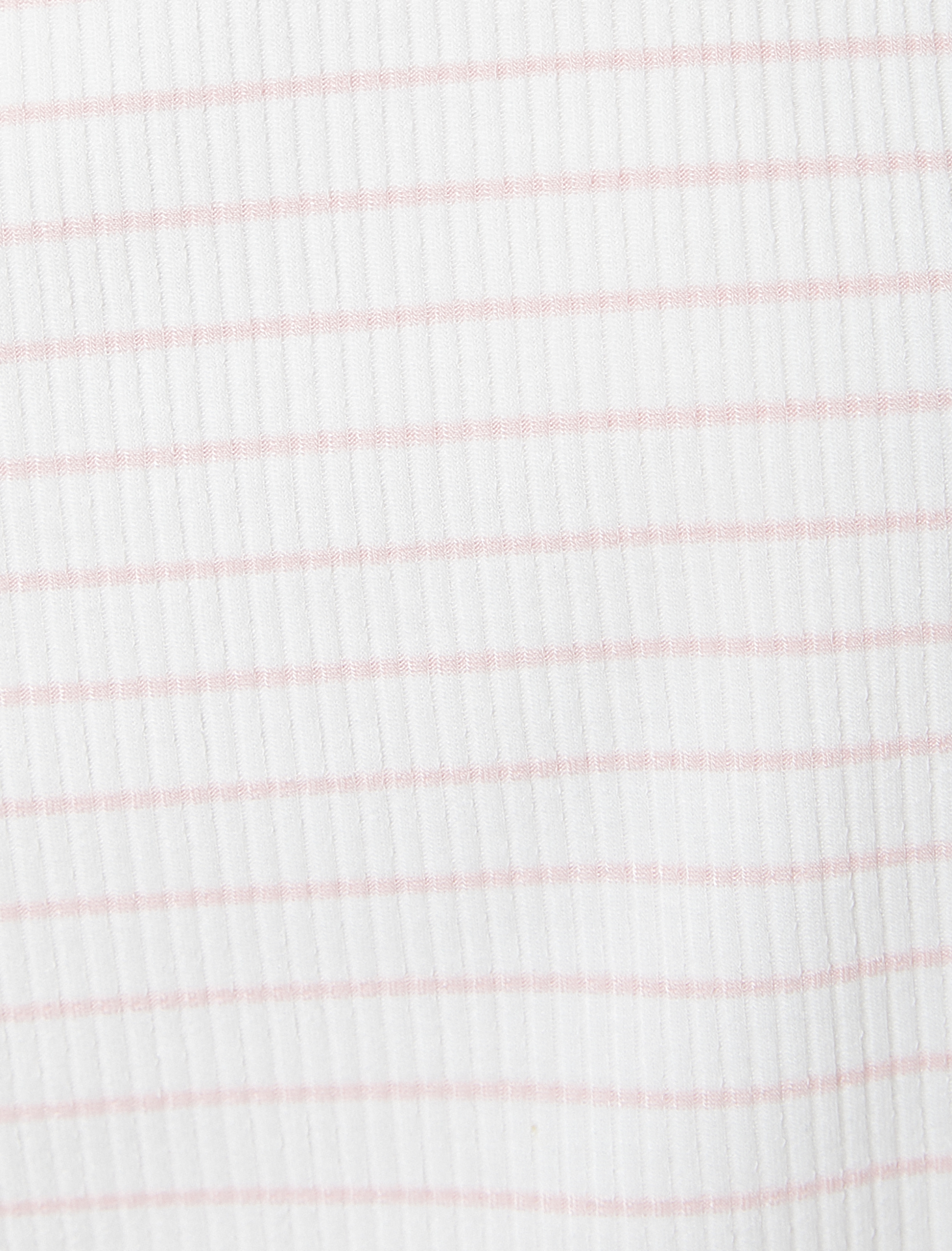 Crop Pijama Üstü Kısa Kollu Bisiklet Yaka Nakışlı Fitilli Viskon Karışımlı