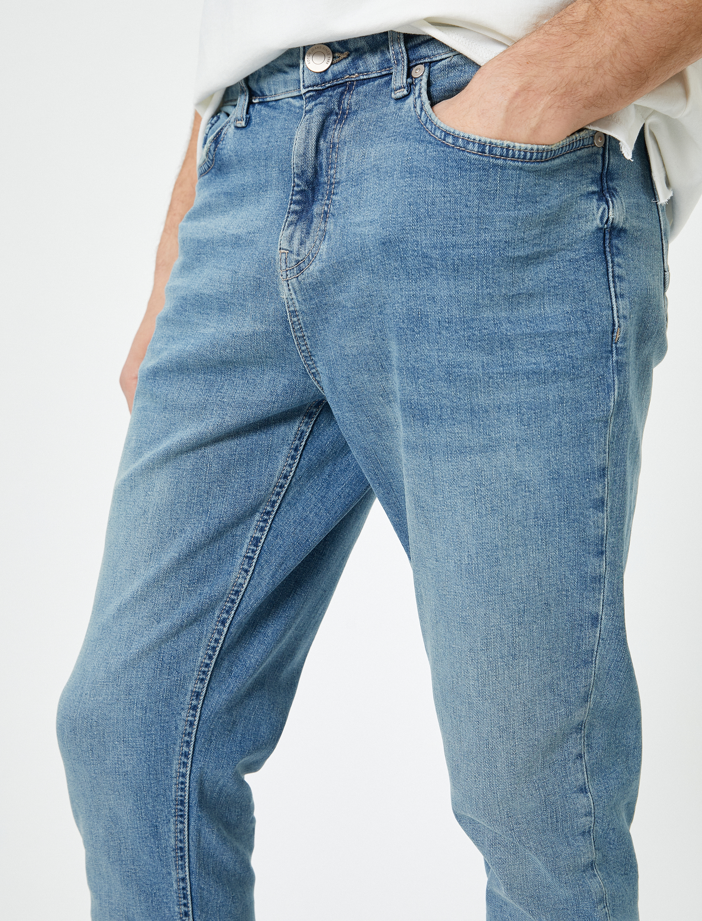 Skinny Fit Kot Pantolon - Michael Jean