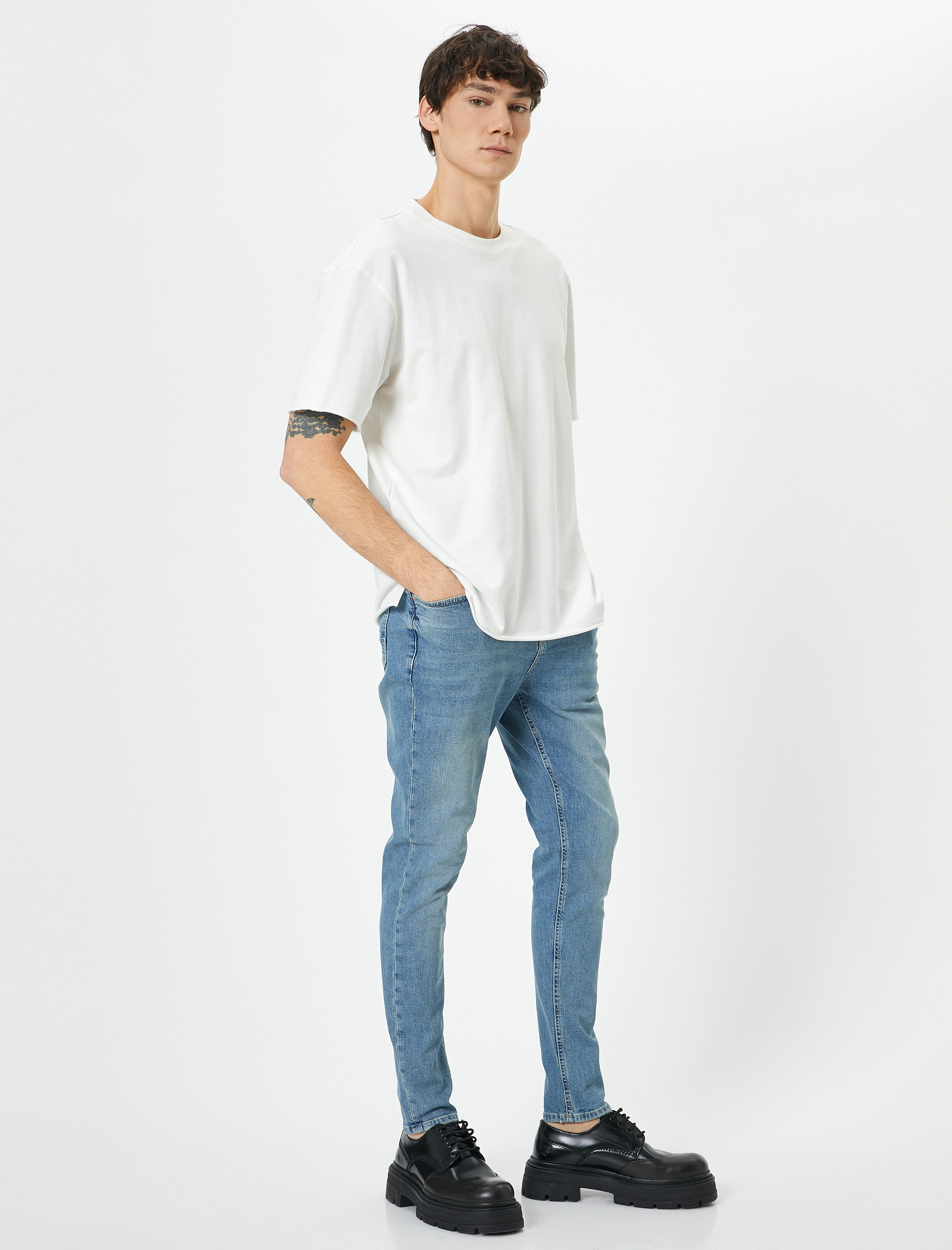 Skinny Fit Kot Pantolon - Michael Jean