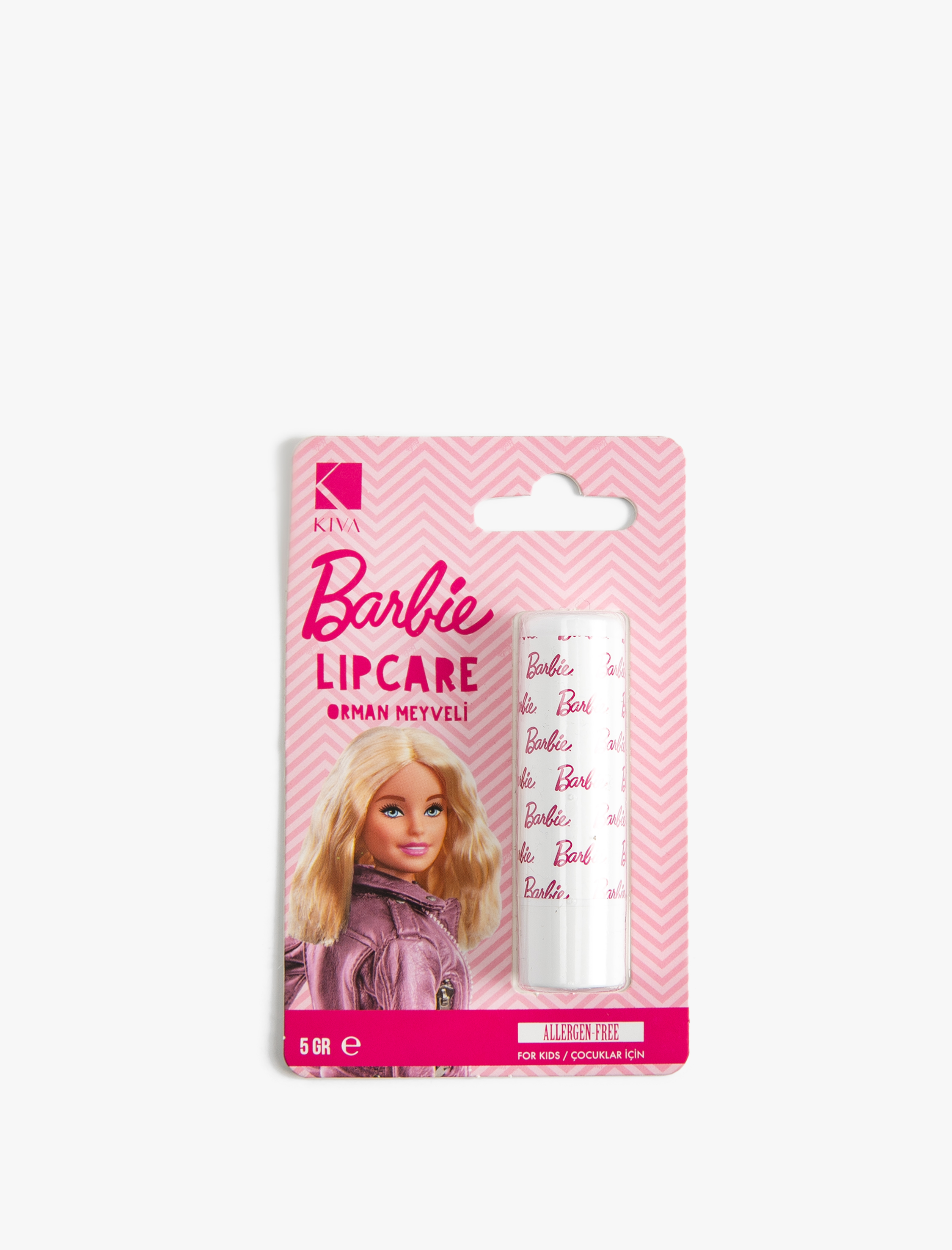  Kadın Dudak Nemlendirici Barbie Temalı Lisanslı