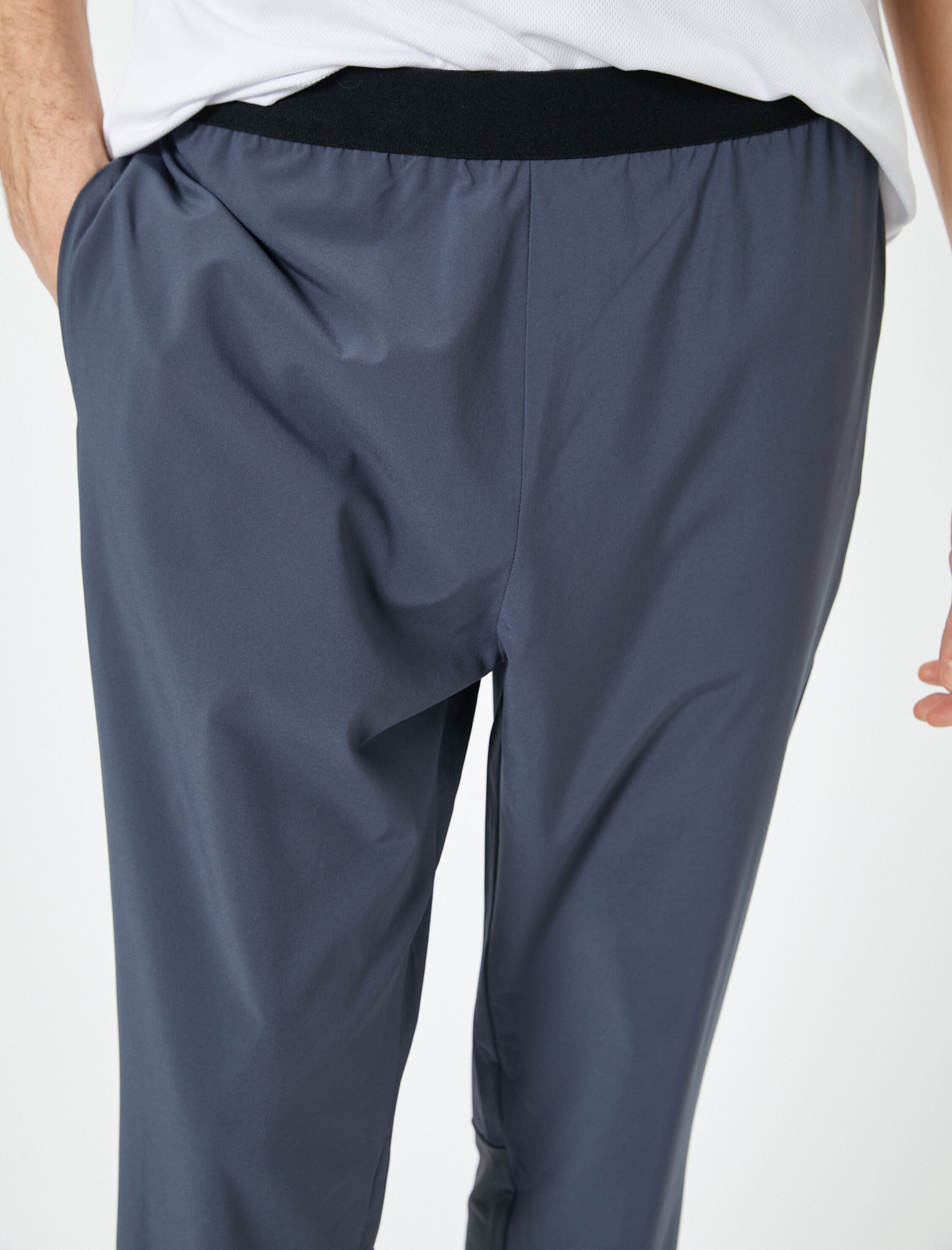 Spor Eşofman Altı Slim Fit Beli Lastikli Cep Detaylı