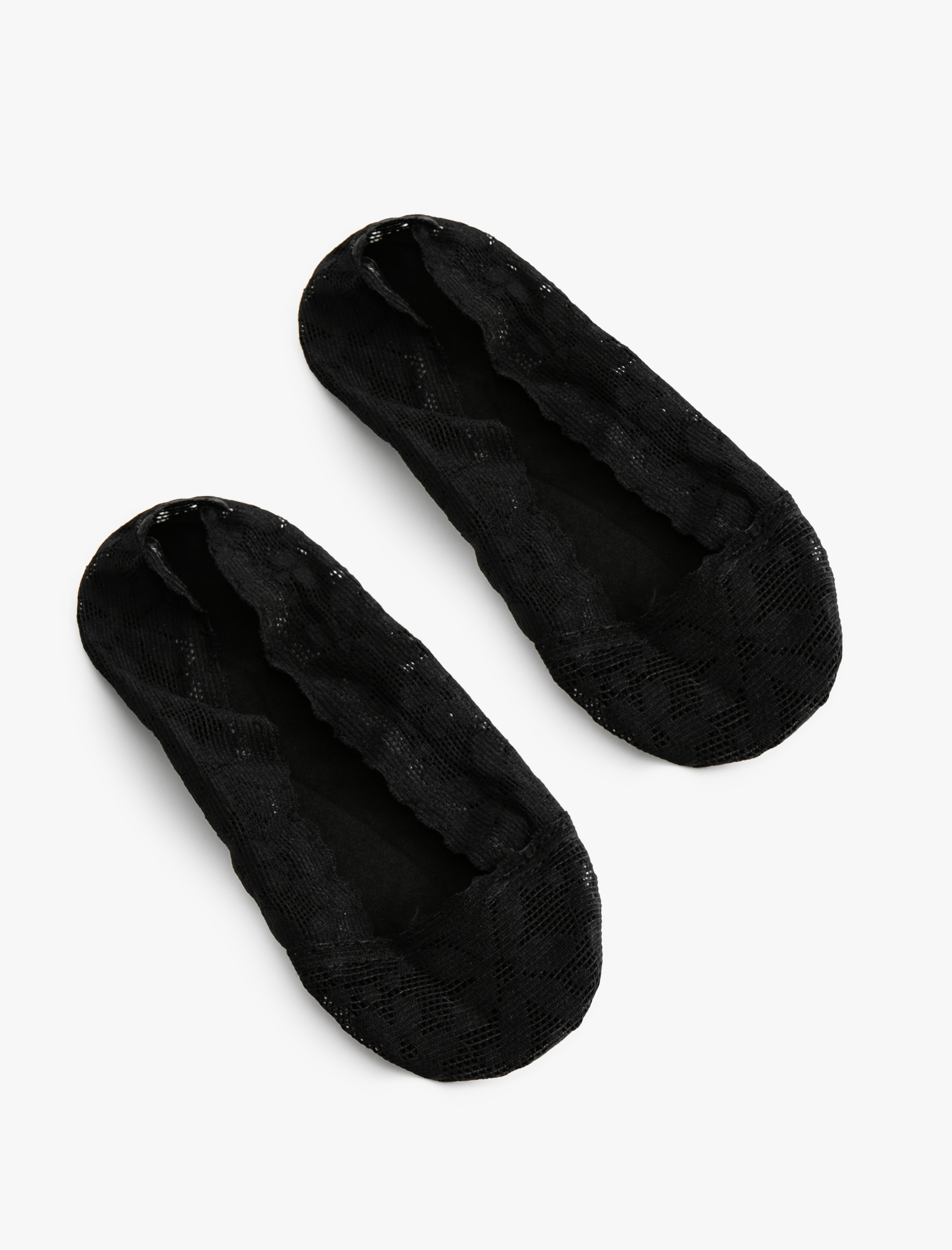  Kadın Babet Çorap Dantelli