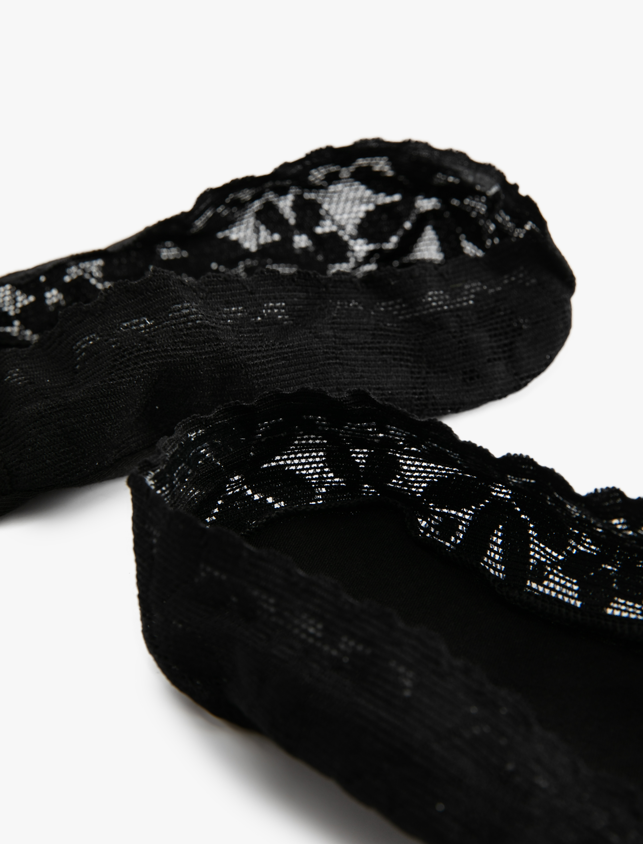  Kadın Babet Çorap Dantelli