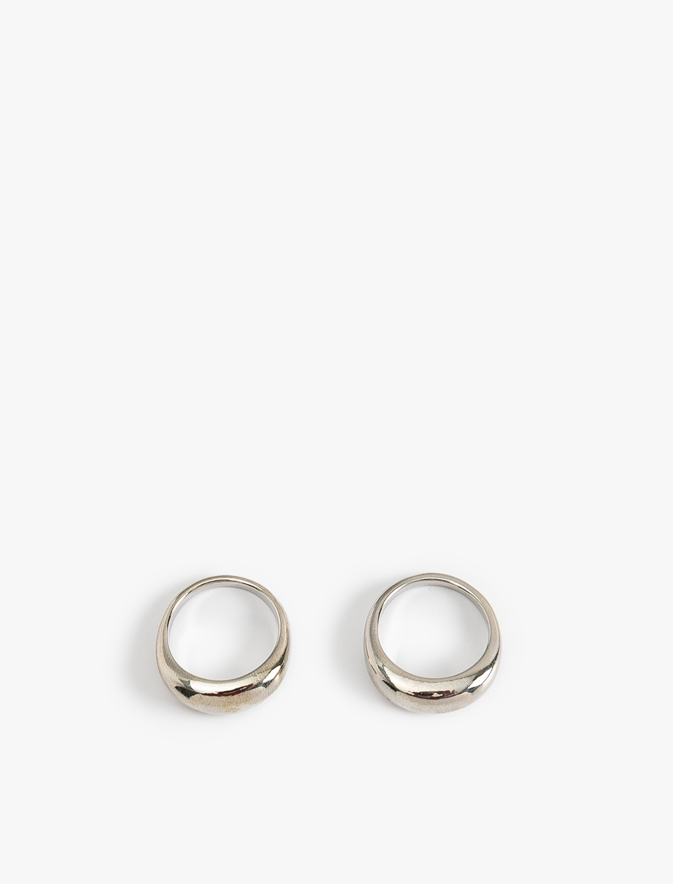  Kadın Yüzük Seti 2'li Çinko Kalın