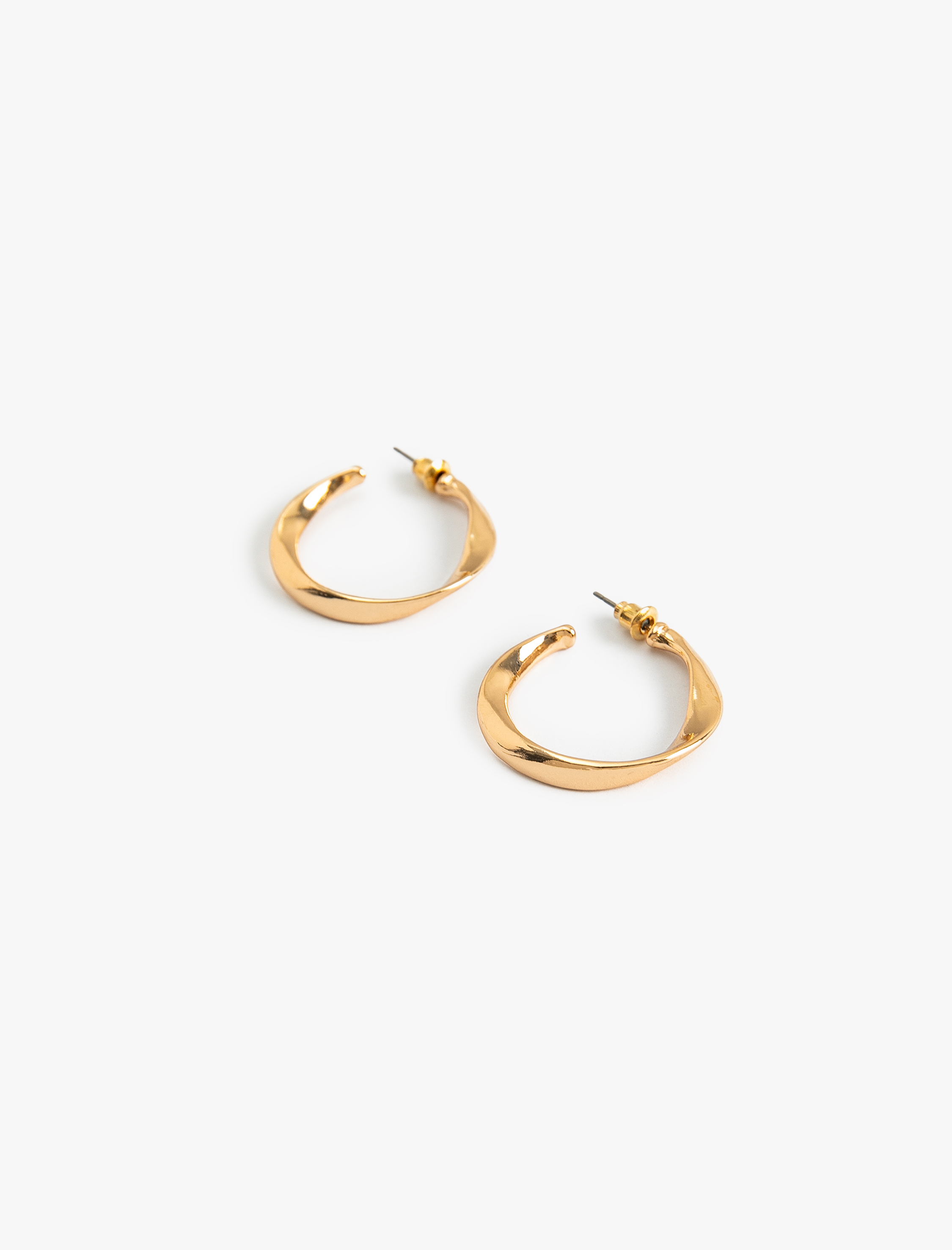  Kadın Burgu Halka Küpe Demir