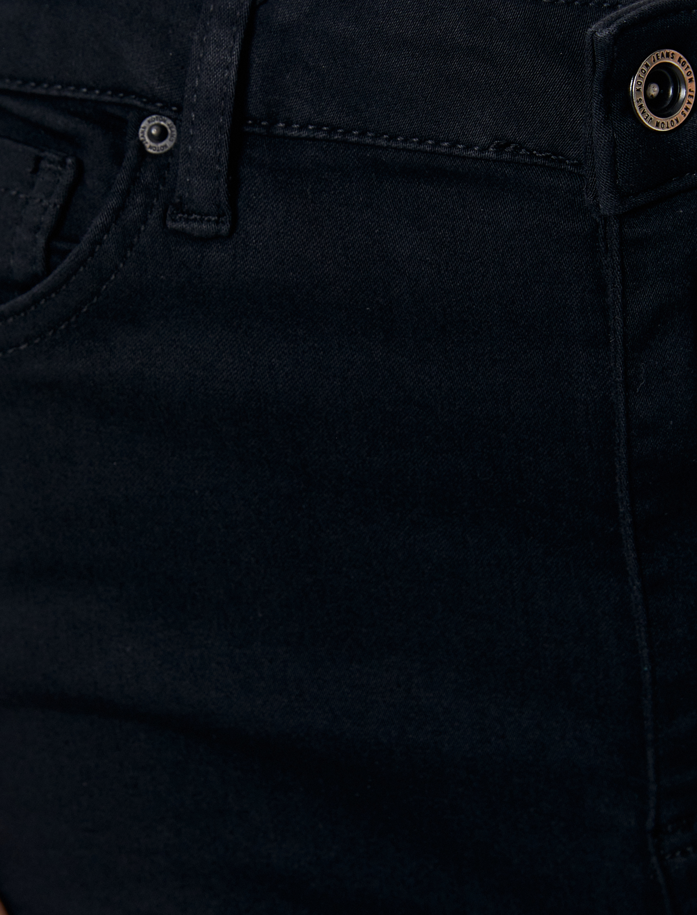   Yüksek Bel Dar Paça Kot Pantolon Skinny Push Up Fit Cepli Pamuklu - Carmen Skinny Jean