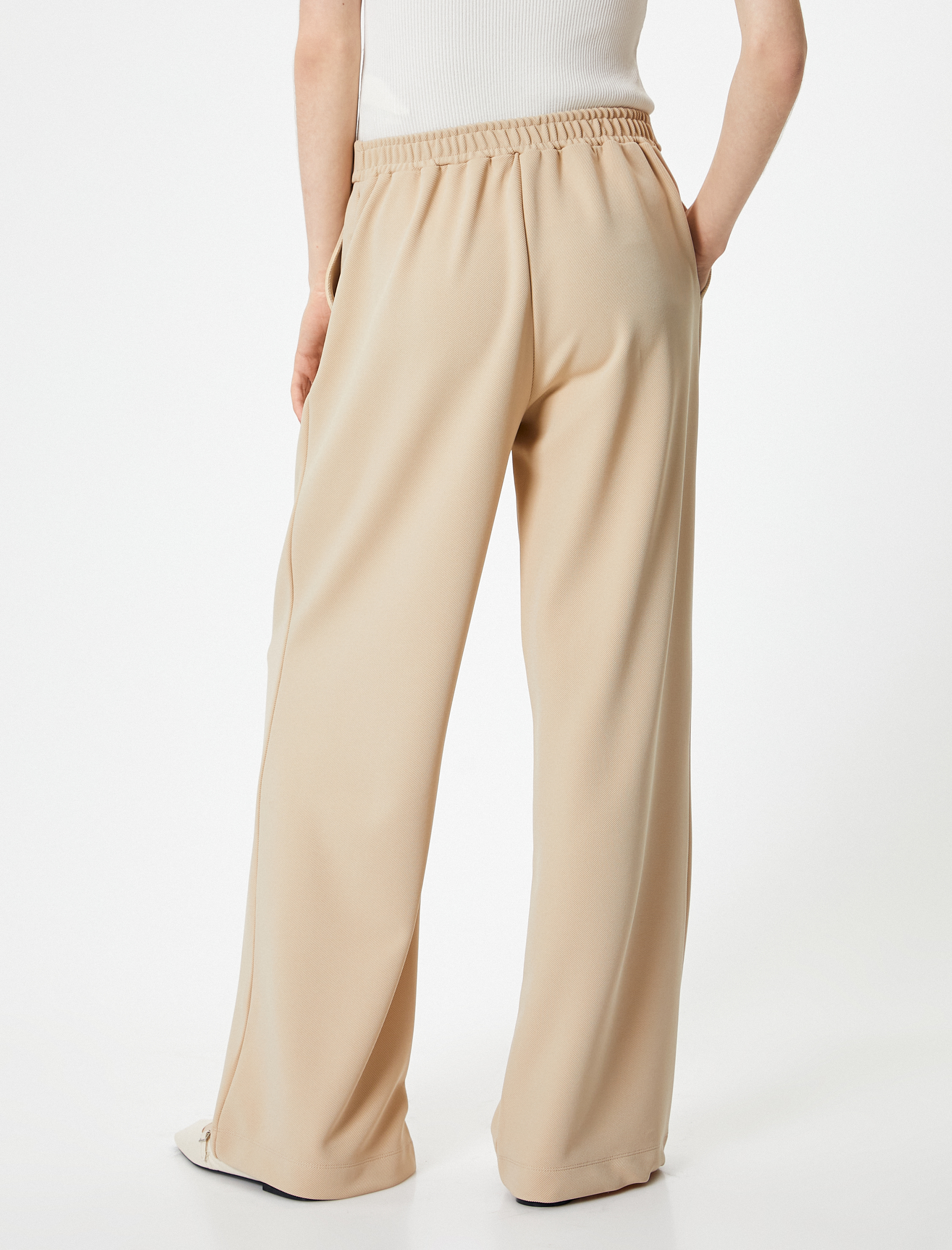   Palazzo Pantolon Bol Paça Normal Bel Cep Detaylı