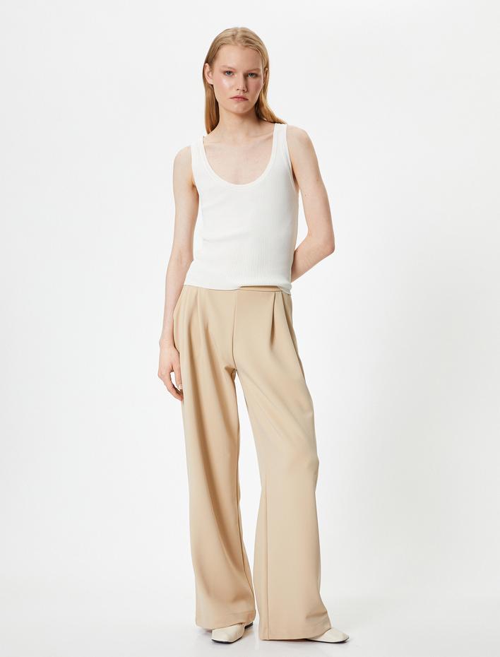  Palazzo Pantolon Bol Paça Normal Bel Cep Detaylı