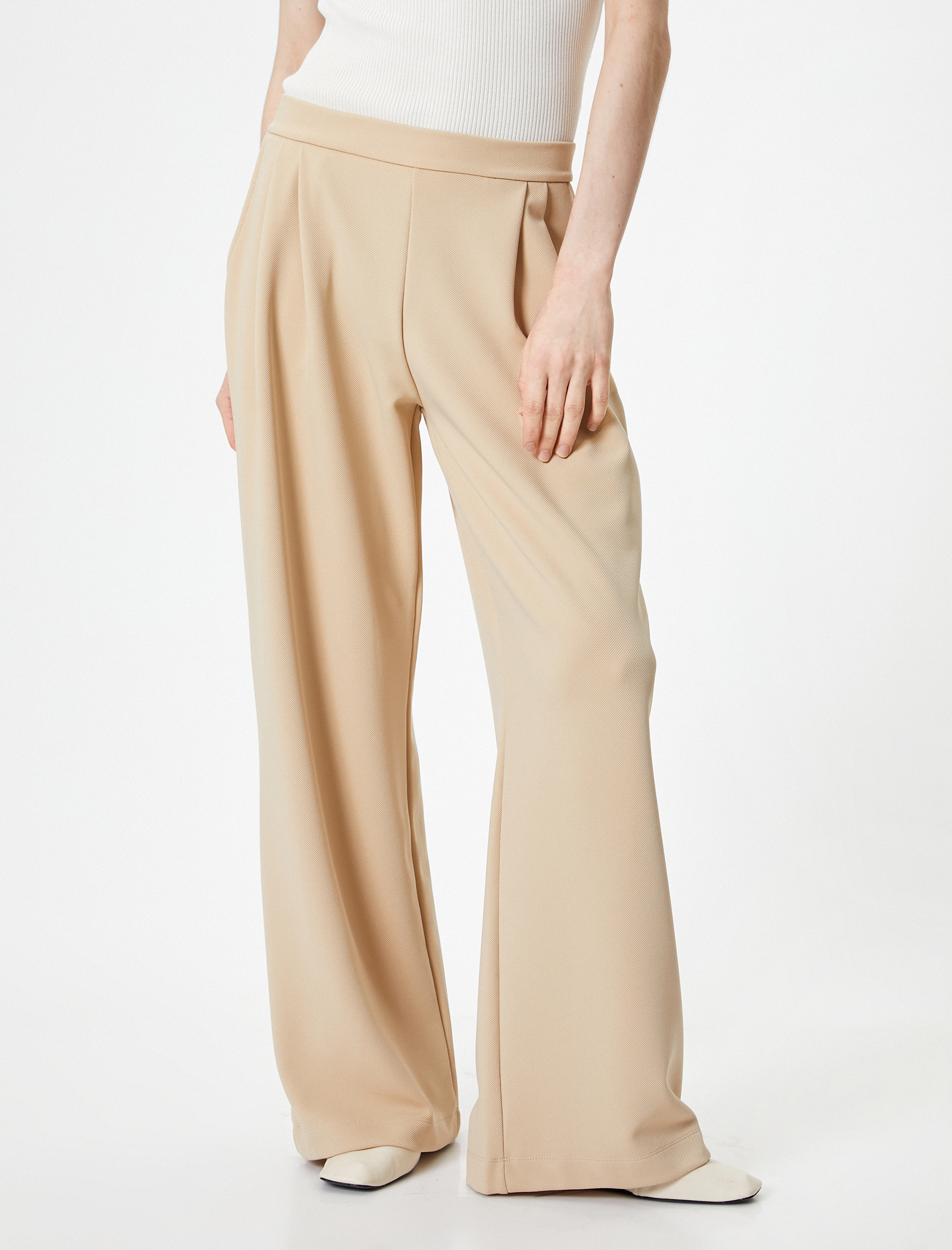   Palazzo Pantolon Bol Paça Normal Bel Cep Detaylı