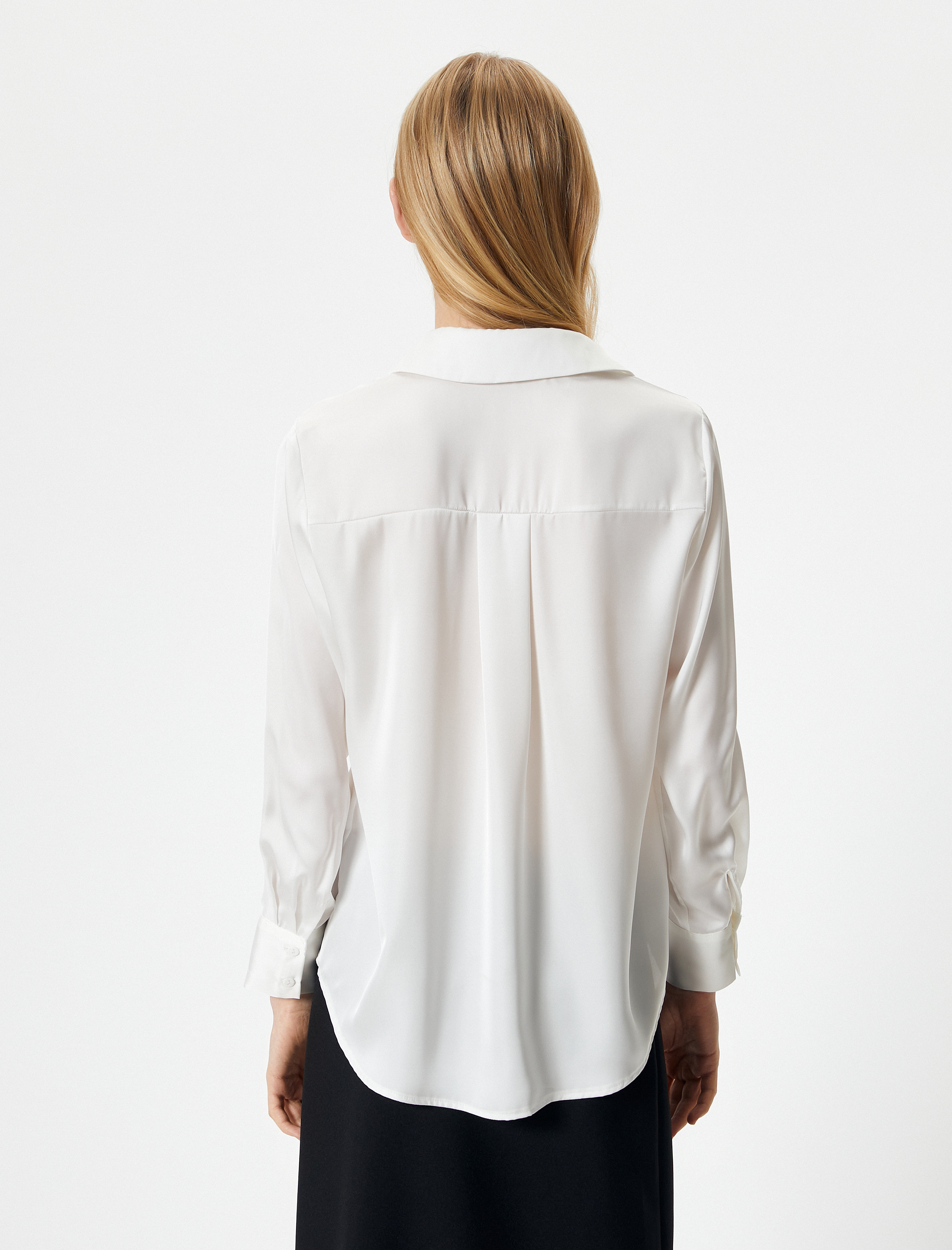   Basic Gömlek Uzun Kollu Düğmeli