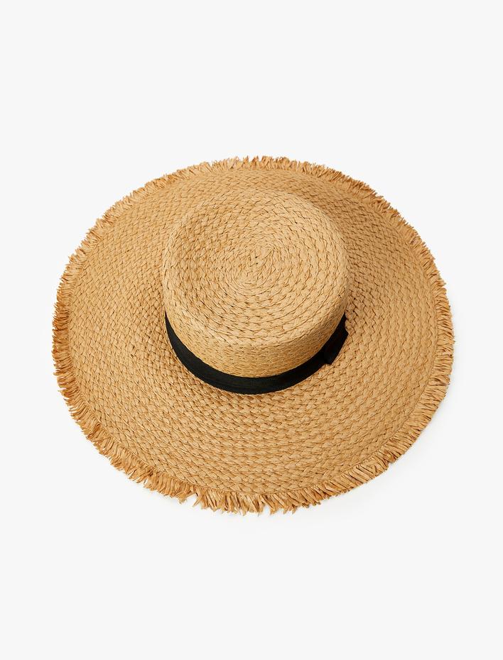 Kadın Bucket Hasır Şapka