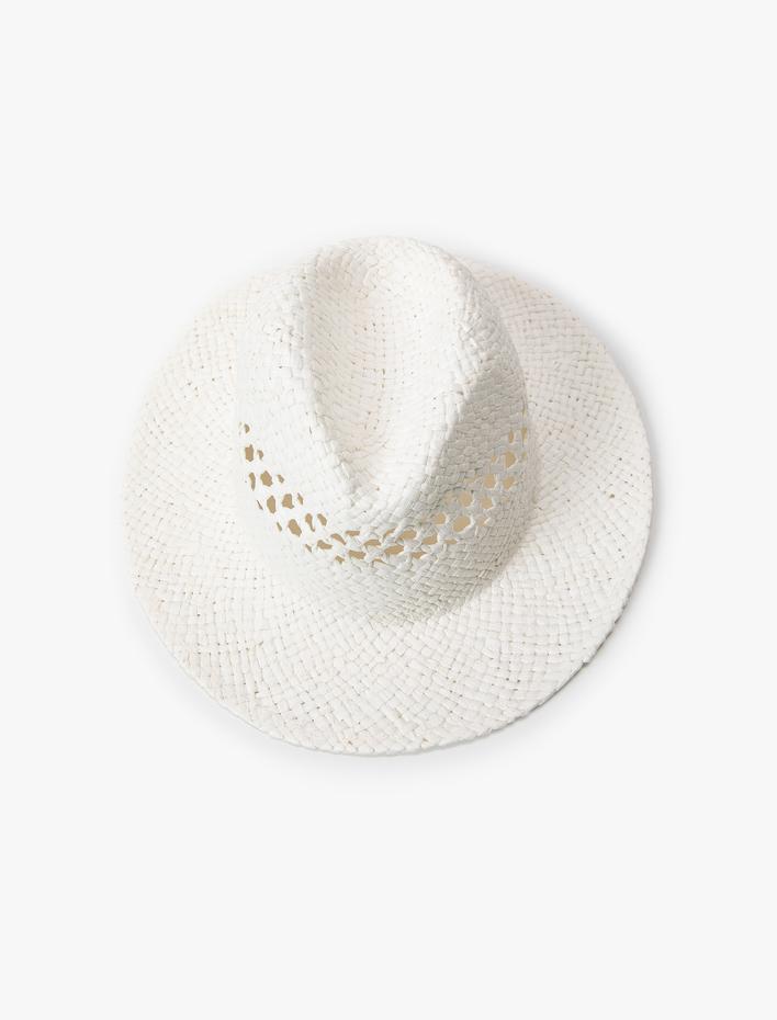 Kadın Hasır Fötr Şapka