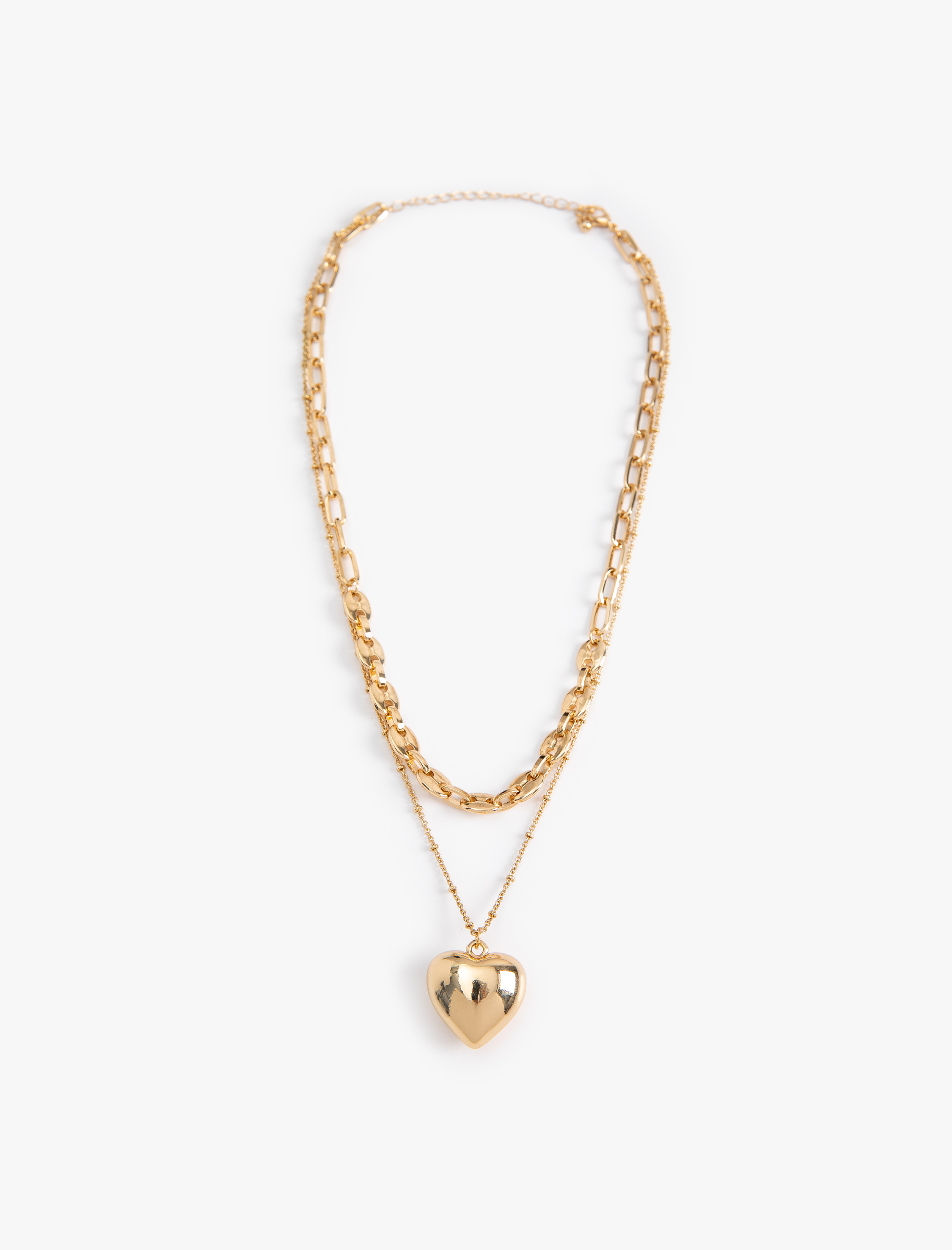  Kadın Kalpli Kolye
