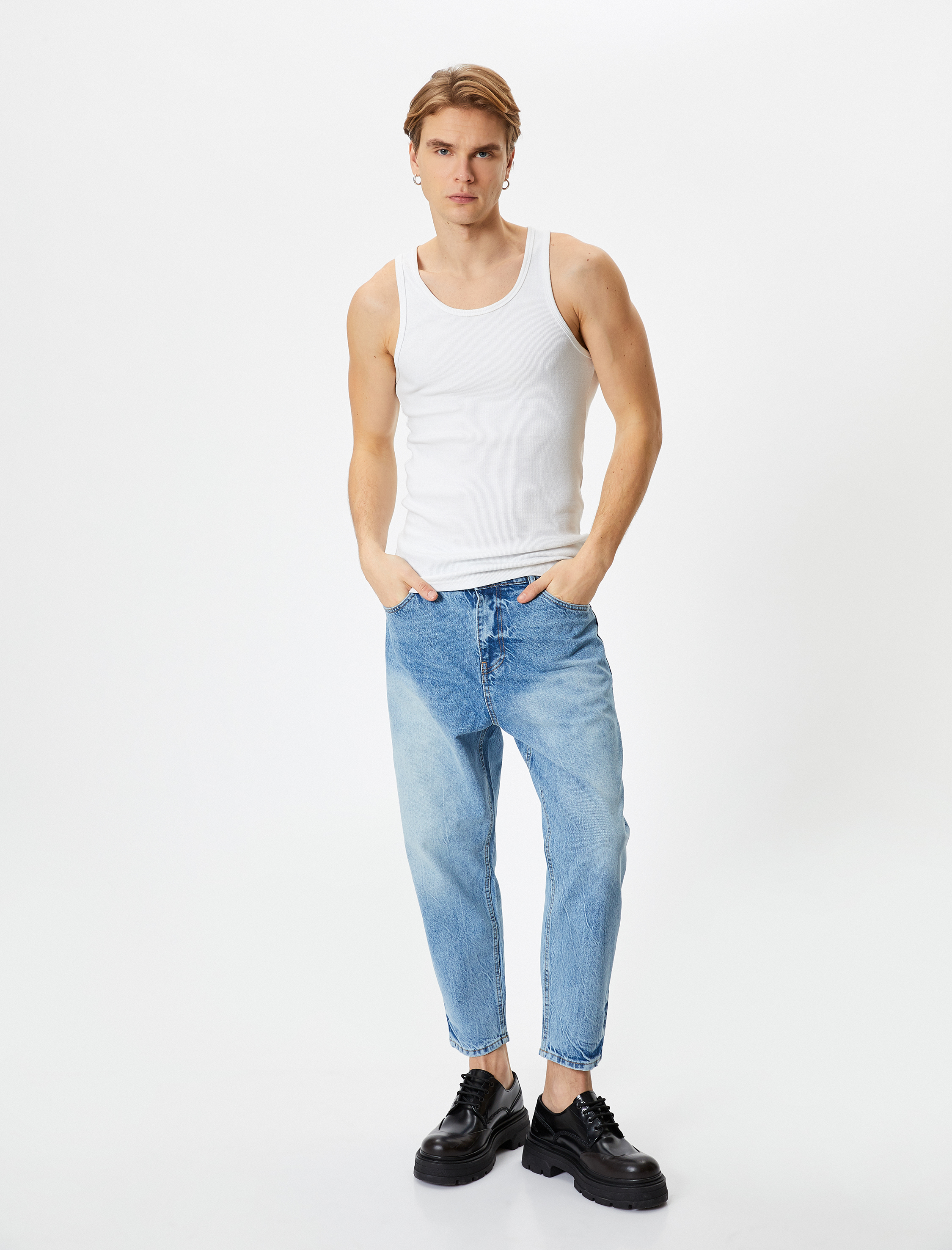   Loose Fit Bol Kot Pantolon - Steve Jean