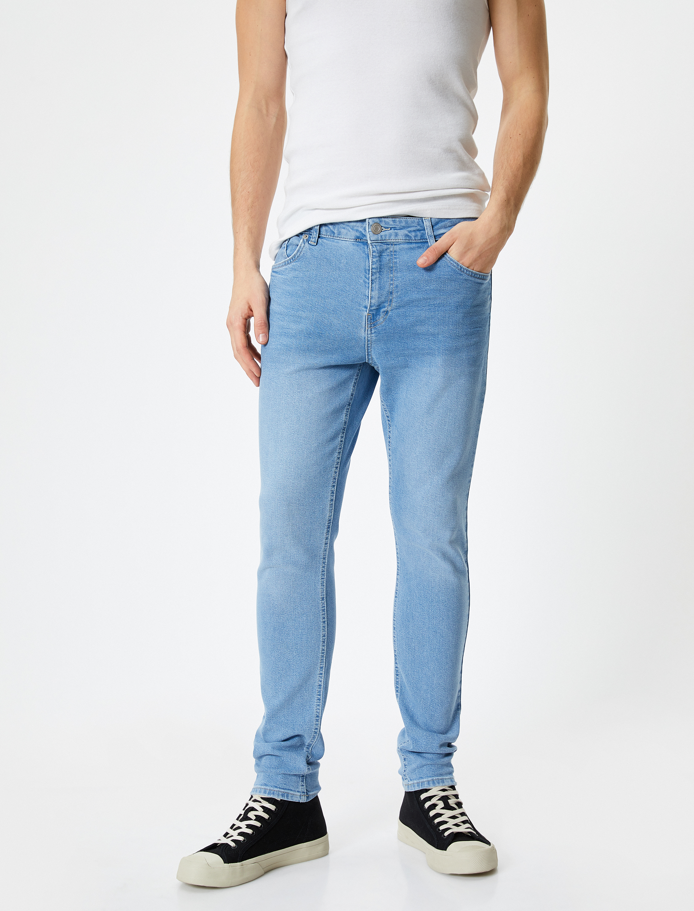   Skinny Fit Kot Pantolon - Michael Jean