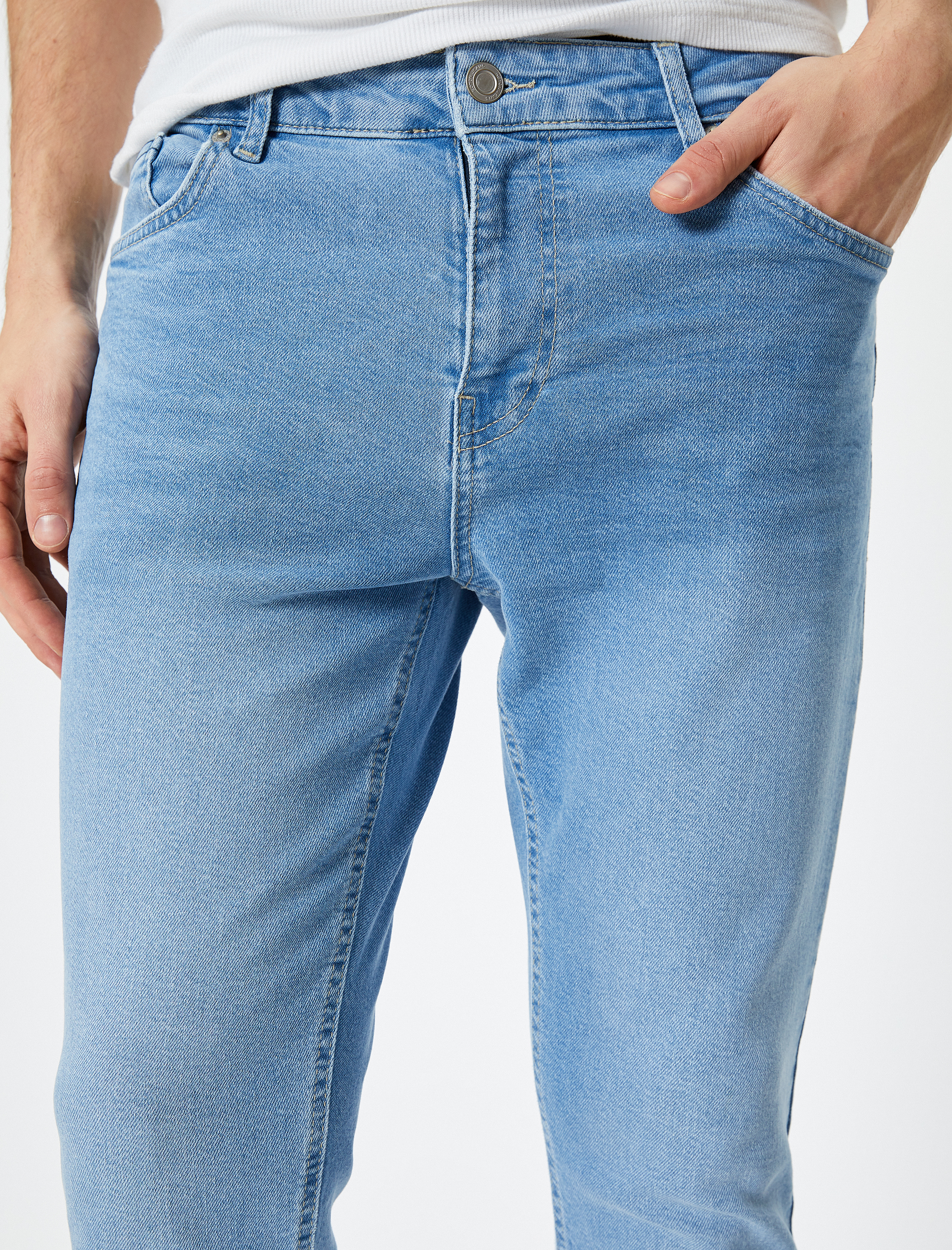   Skinny Fit Kot Pantolon - Michael Jean