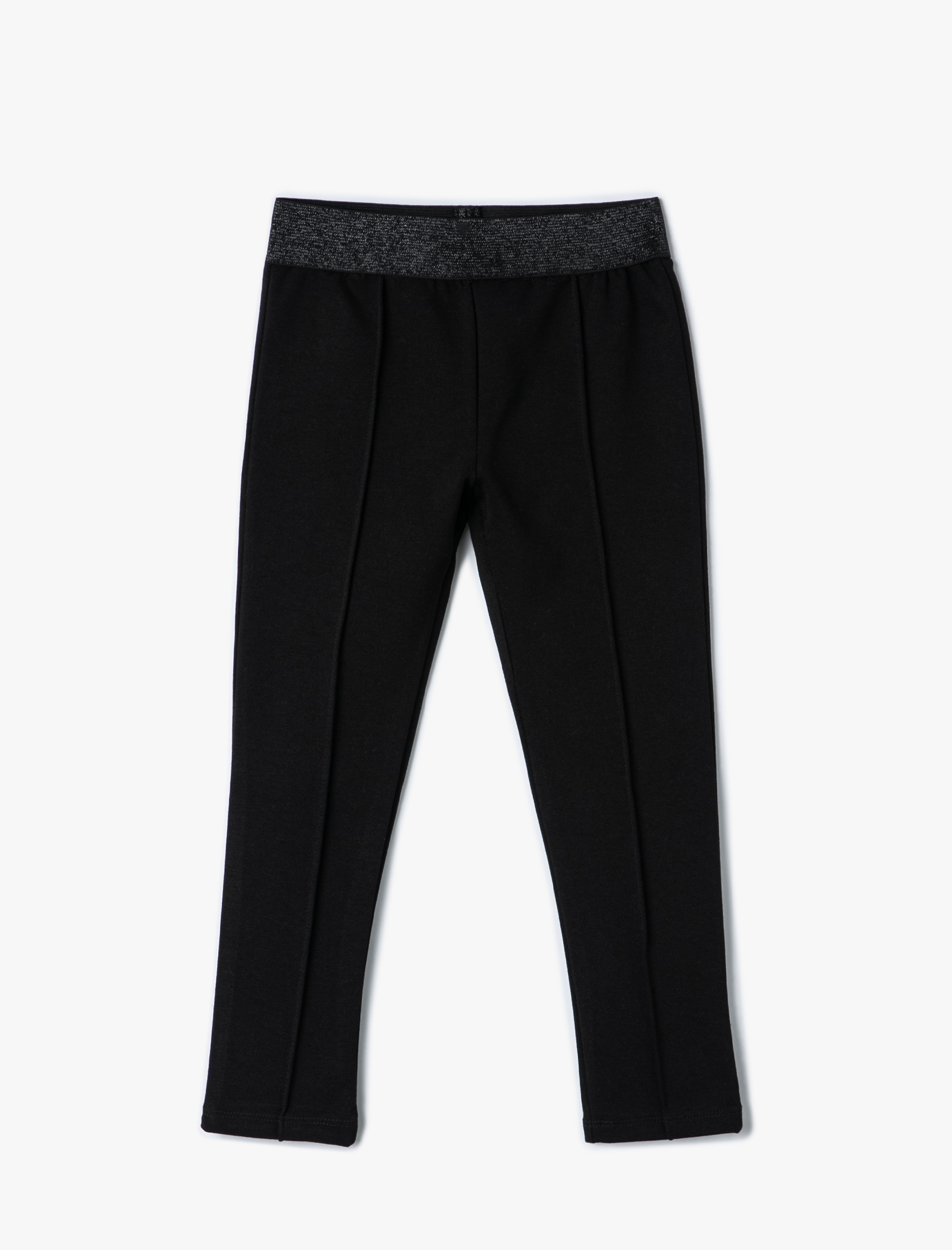  Kız Çocuk Tayt Beli Lastikli Sim Detaylı