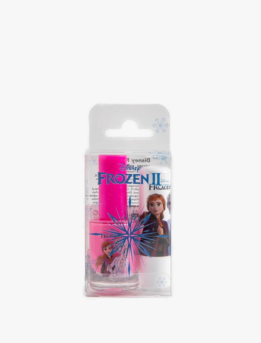  Kadın Frozen Temalı Dudak Nemlendirici ve Oje Lisanslı