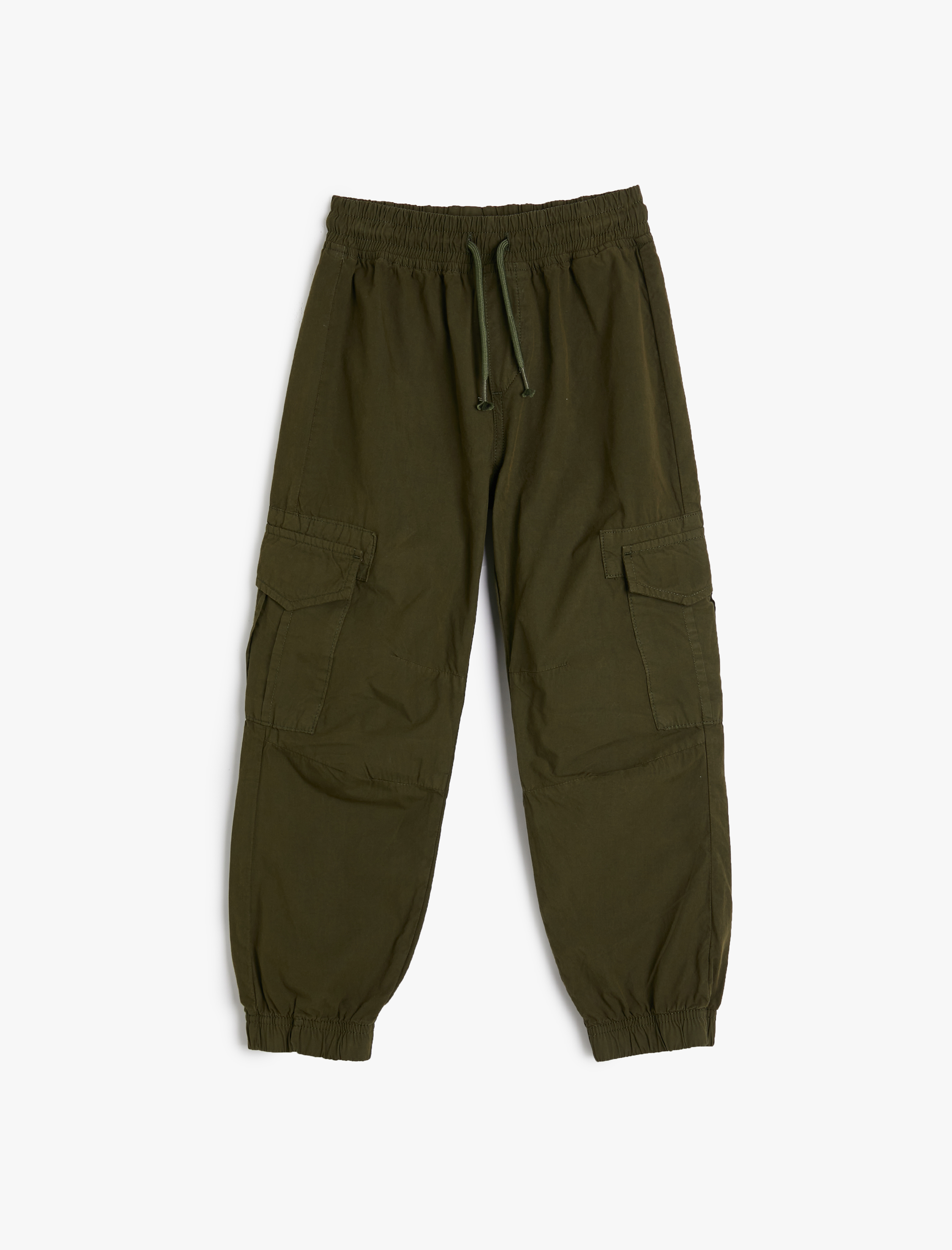  Erkek Çocuk Basic Jogger Pantolon Beli Bağlamalı Pamuklu