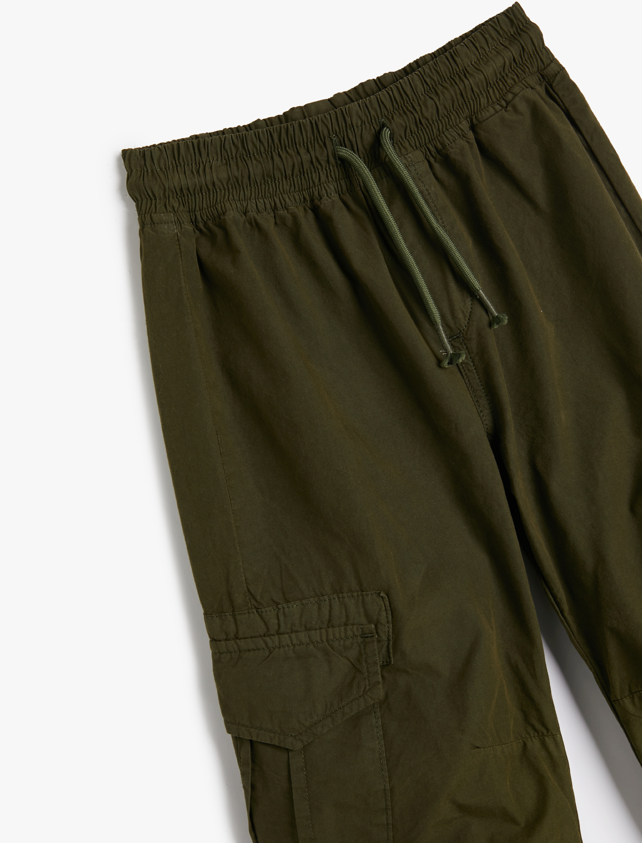  Erkek Çocuk Basic Jogger Pantolon Beli Bağlamalı Pamuklu