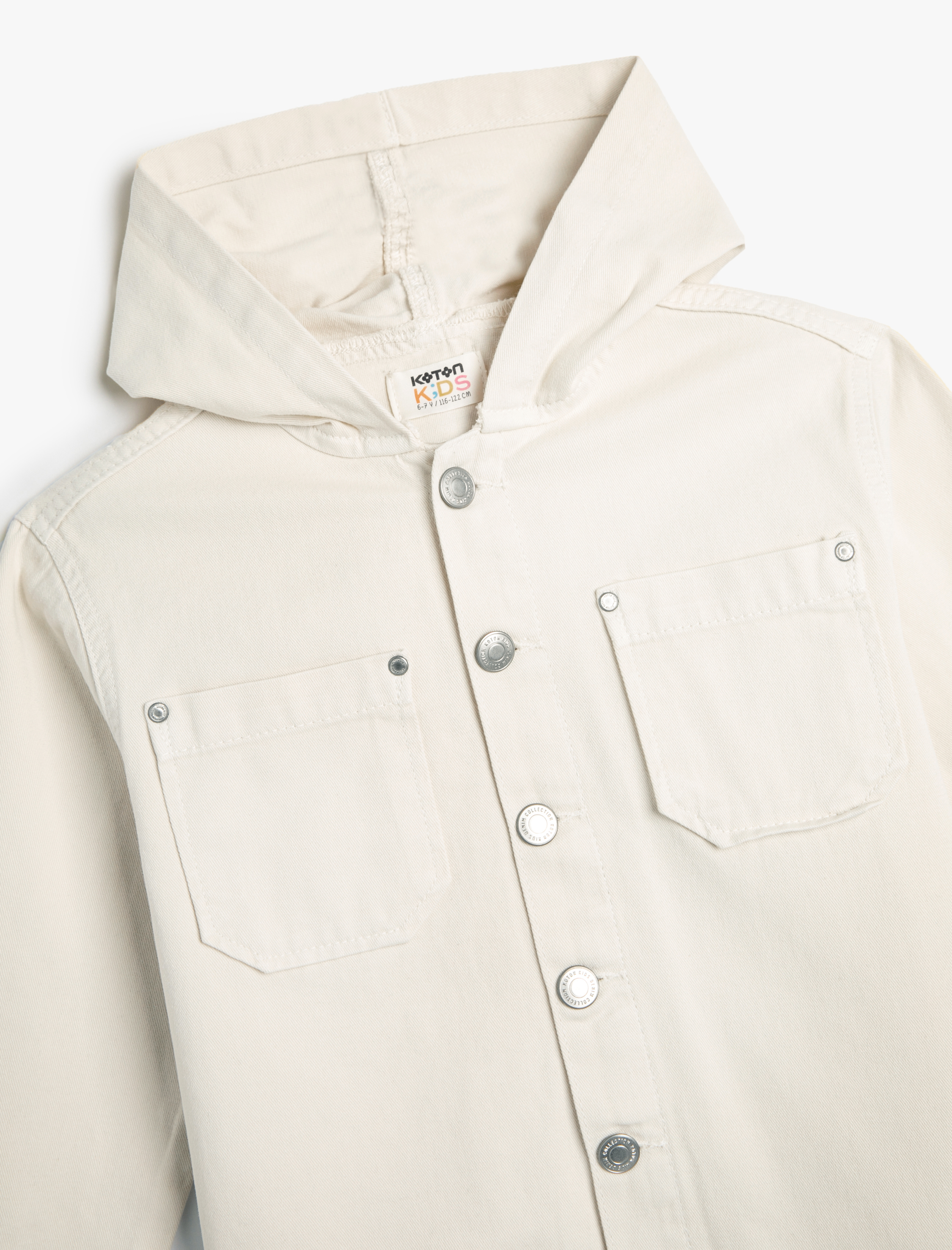  Erkek Çocuk Kapşonlu Mevsimlik Ceket Pamuklu