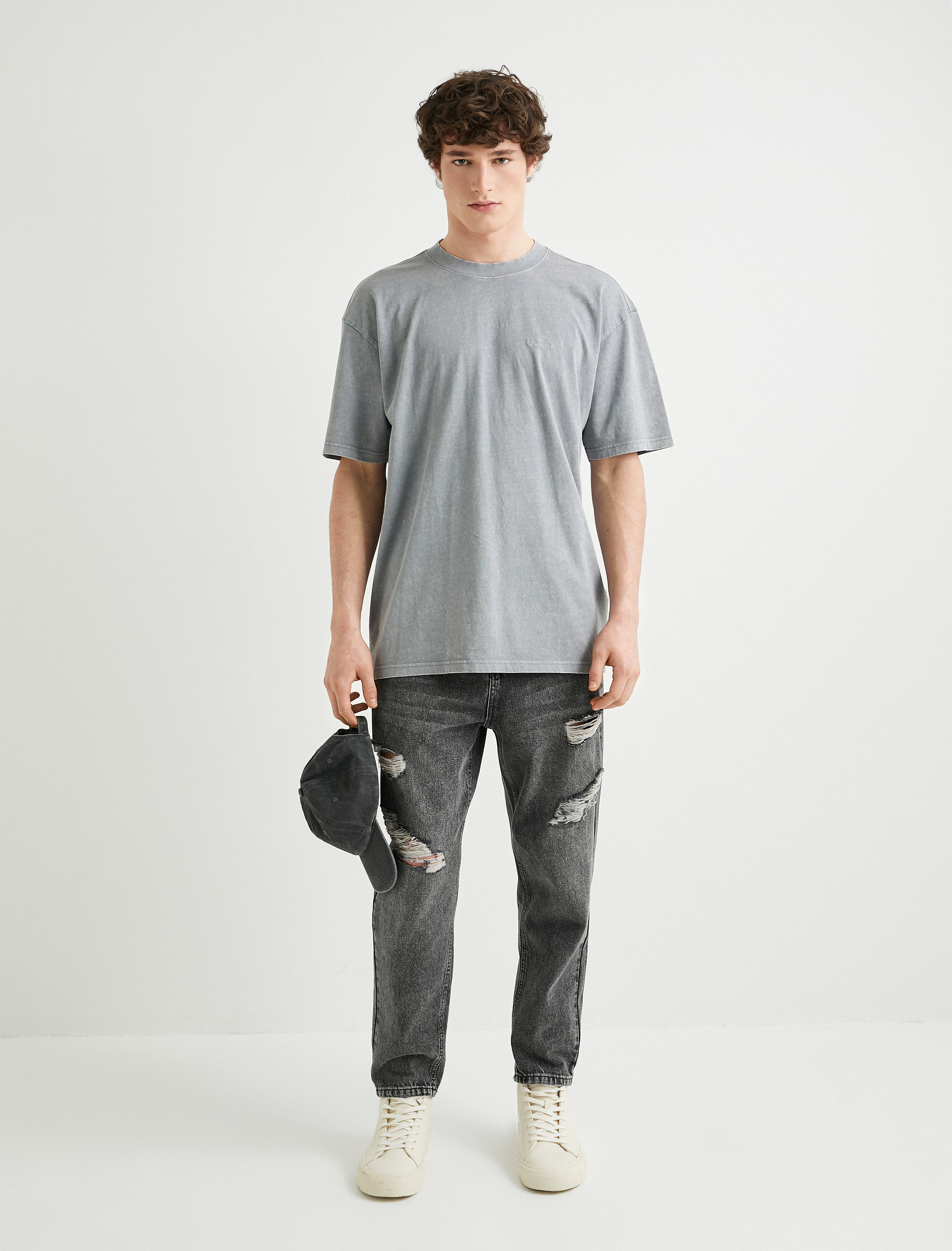   Loose Fit Bol Kot Pantolon - Steve Jean