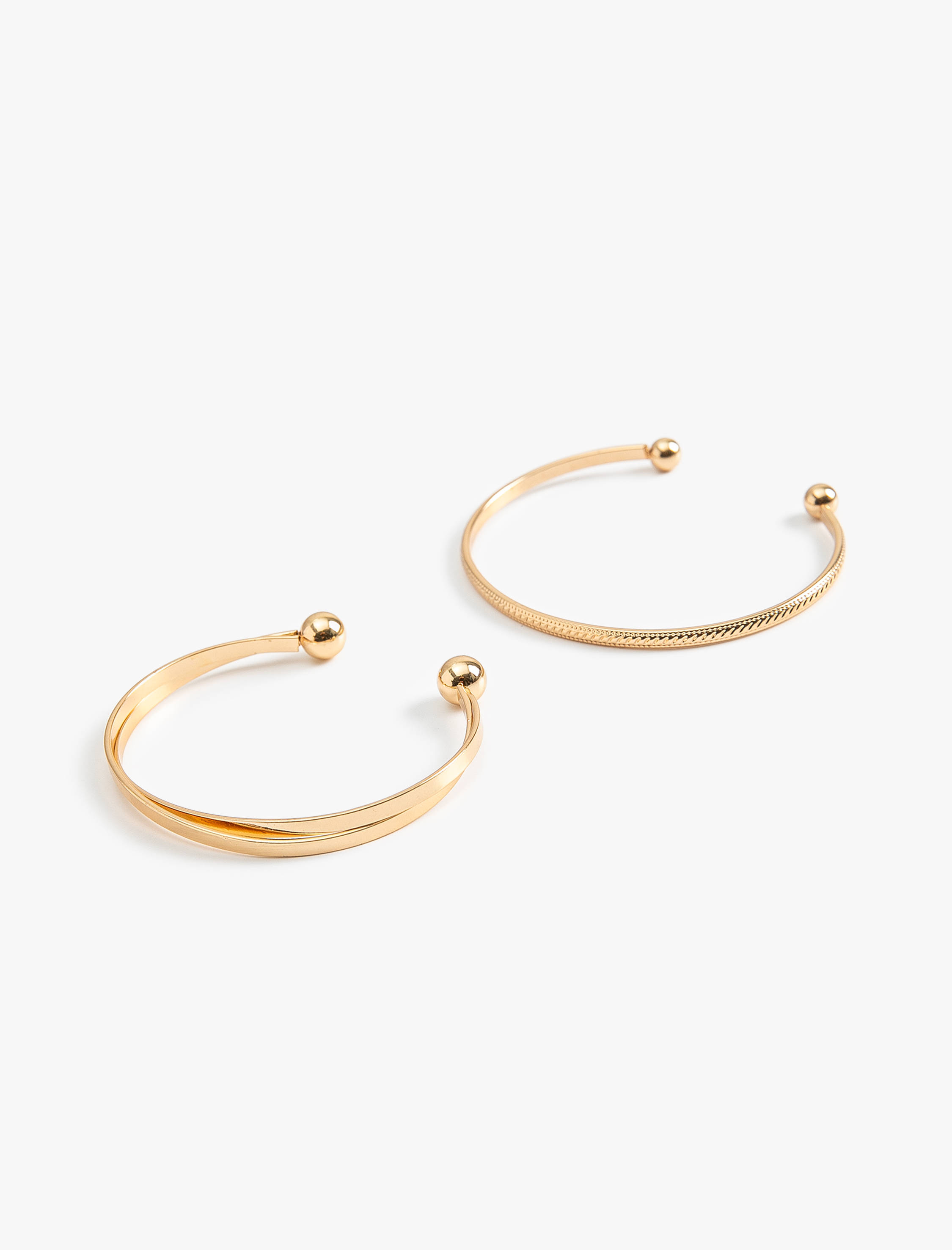  Kadın Çelik Bileklik Seti 2'li