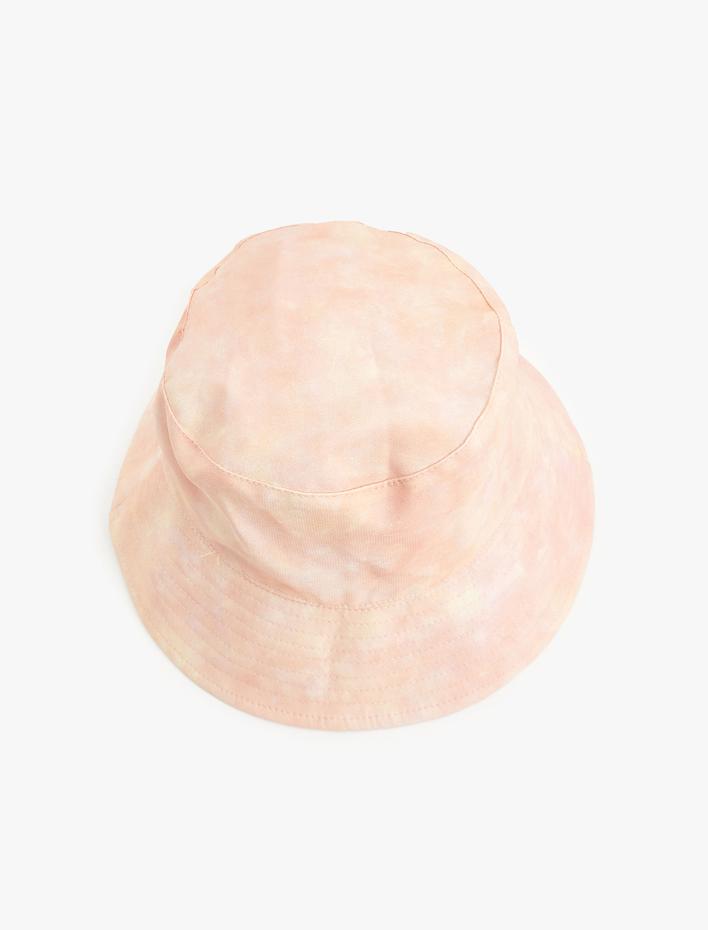 Kadın Bucket Şapka Batik Desenli