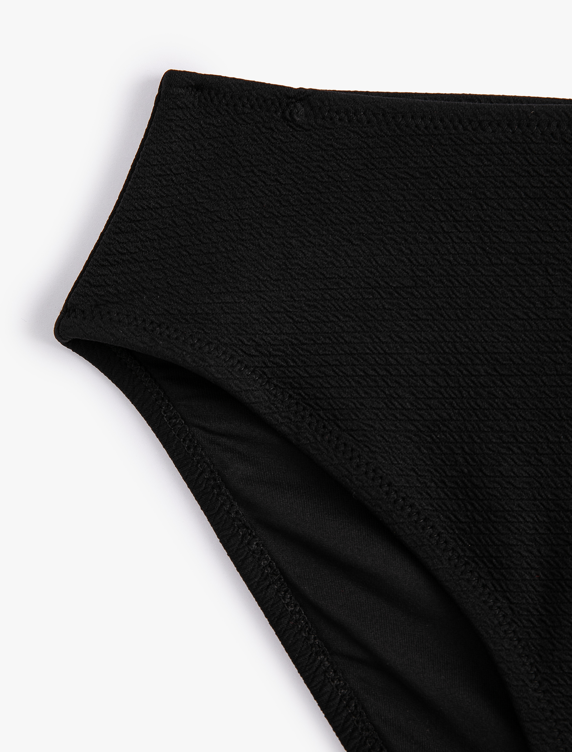   Yüksek Bel Bikini Altı Dokulu Basic