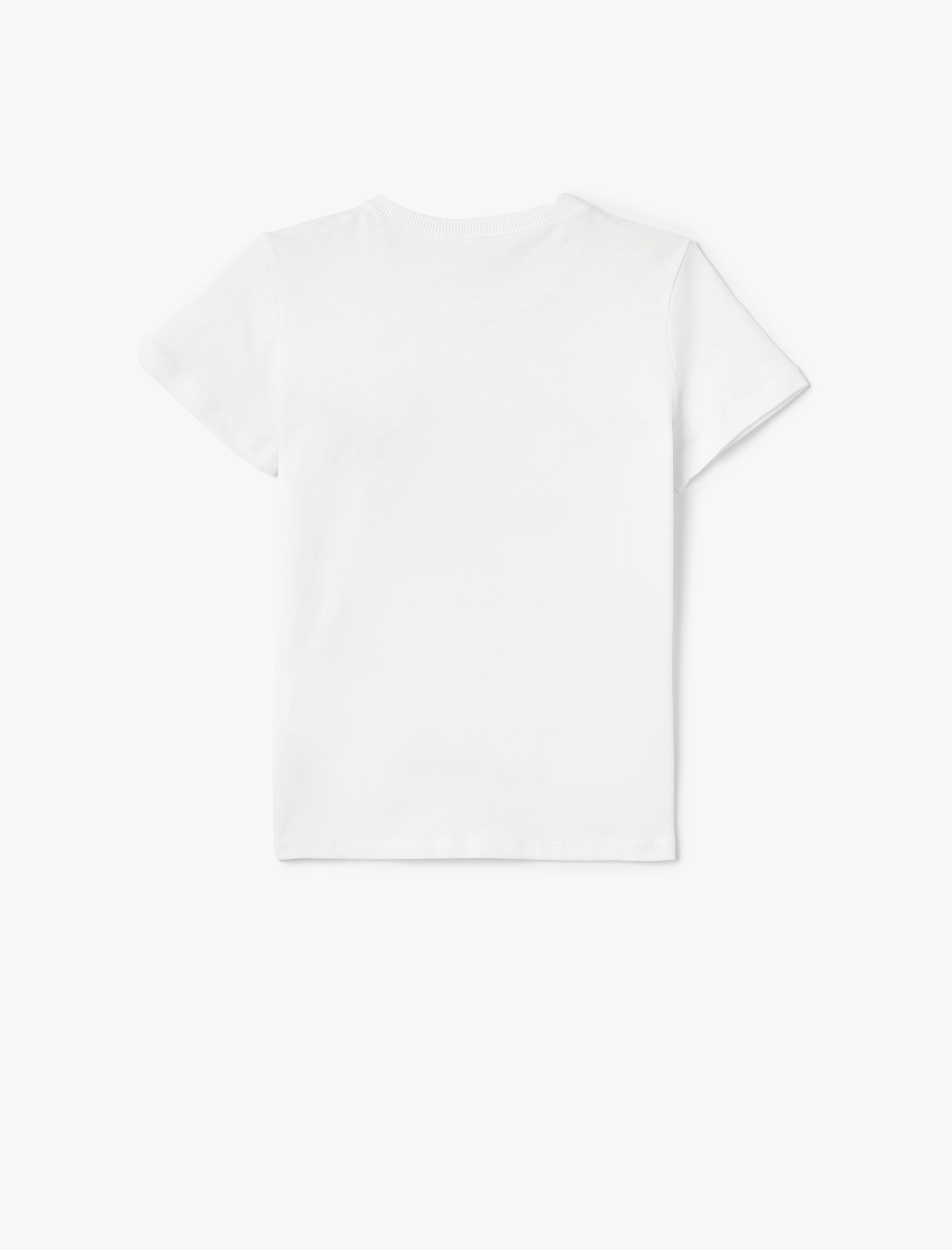  Erkek Çocuk Tişört Yaz Temalı Kısa Kollu Bisiklet Yaka