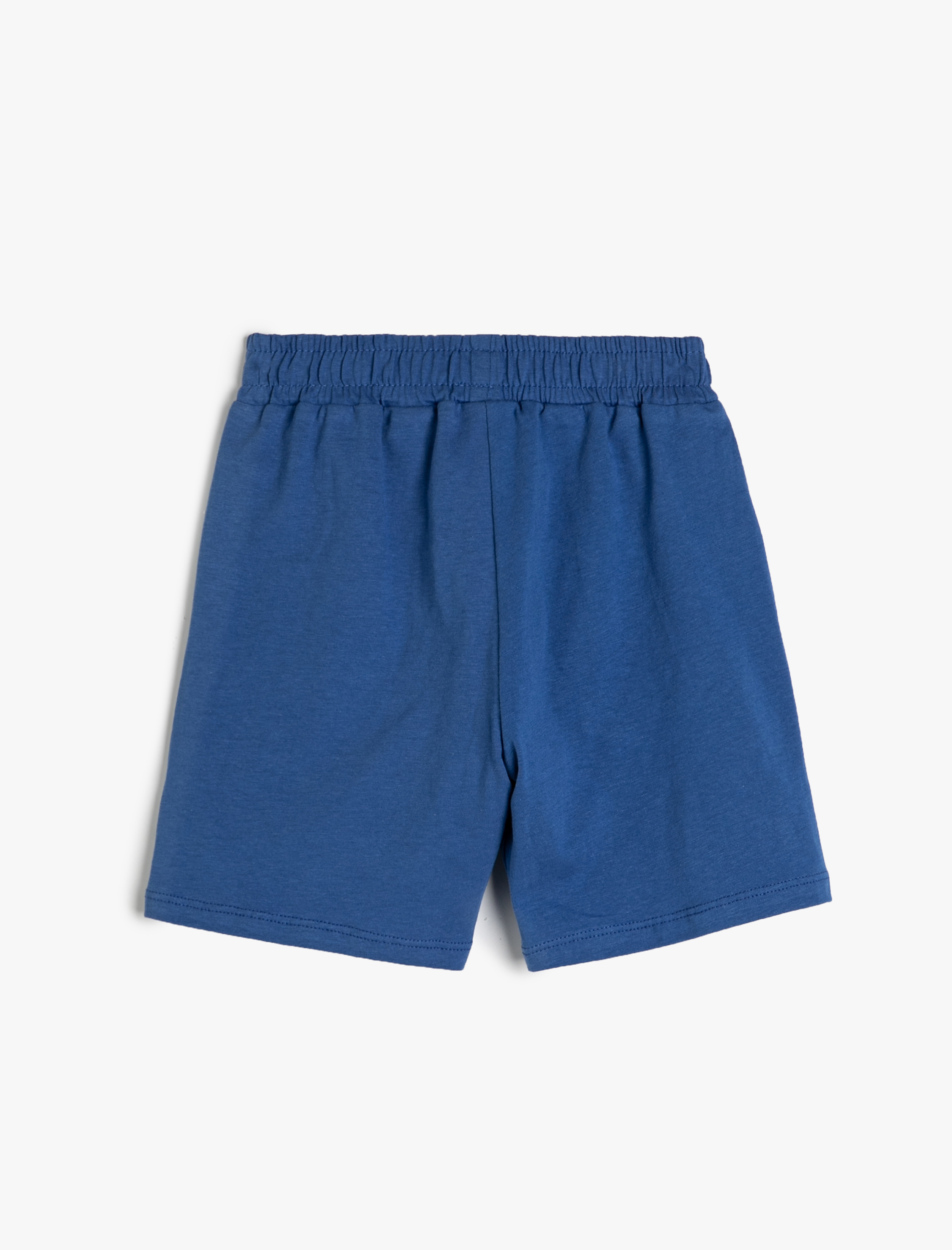  Erkek Çocuk Şort Basic Beli Bağlamalı Cepli Pamuklu