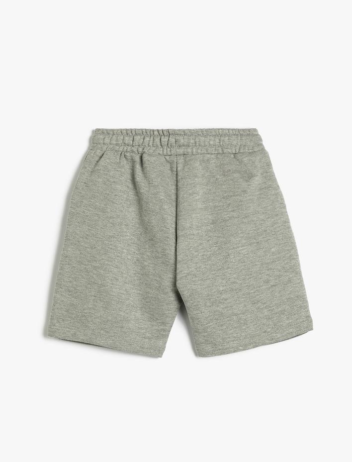 Erkek Çocuk Örümcek Adam Şort Lisanslı Beli Bağlamalı Cepli Pamuklu