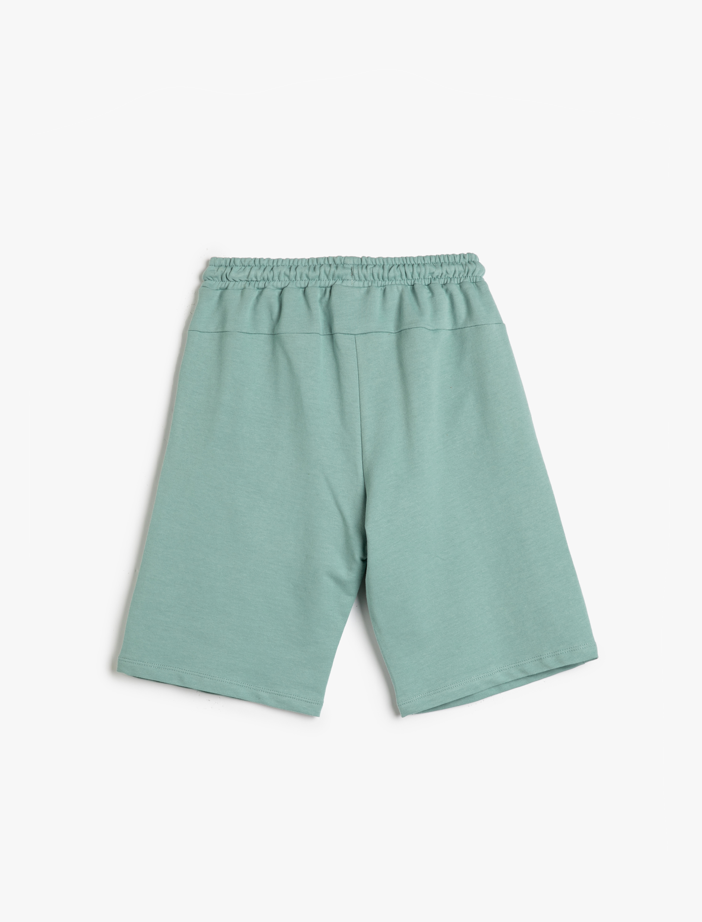  Erkek Çocuk Şort Beli Bağlamalı Cepli Pamuklu Paraşüt Kumaş Detaylı