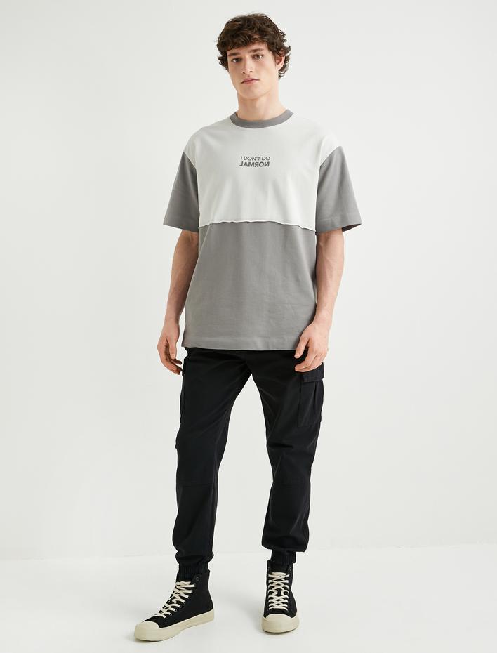  Jogger Pantolon Kargo Cepli Beli Bağcıklı