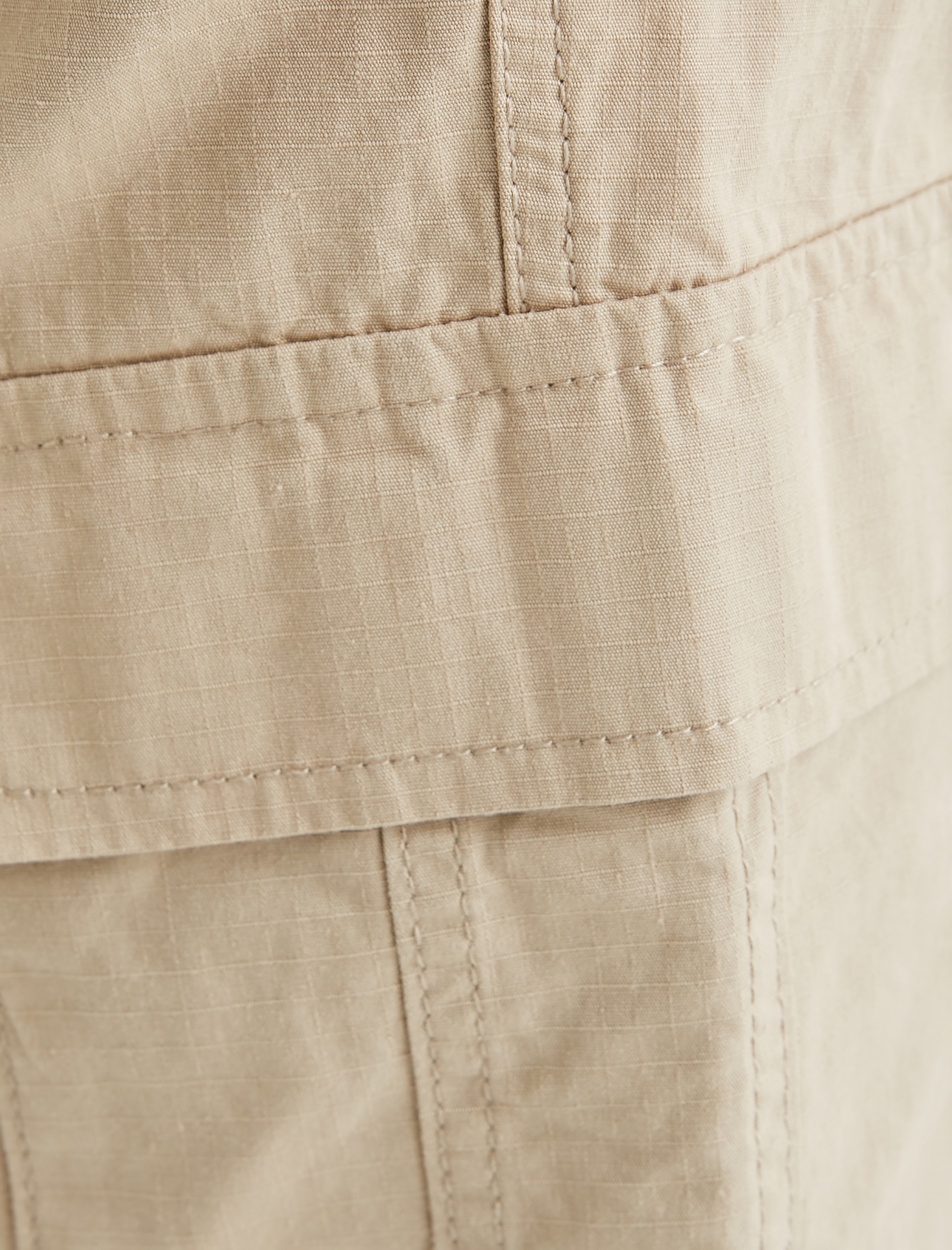   Paraşüt Pantolon Beli Bağcıklı Kargo Cep Detaylı