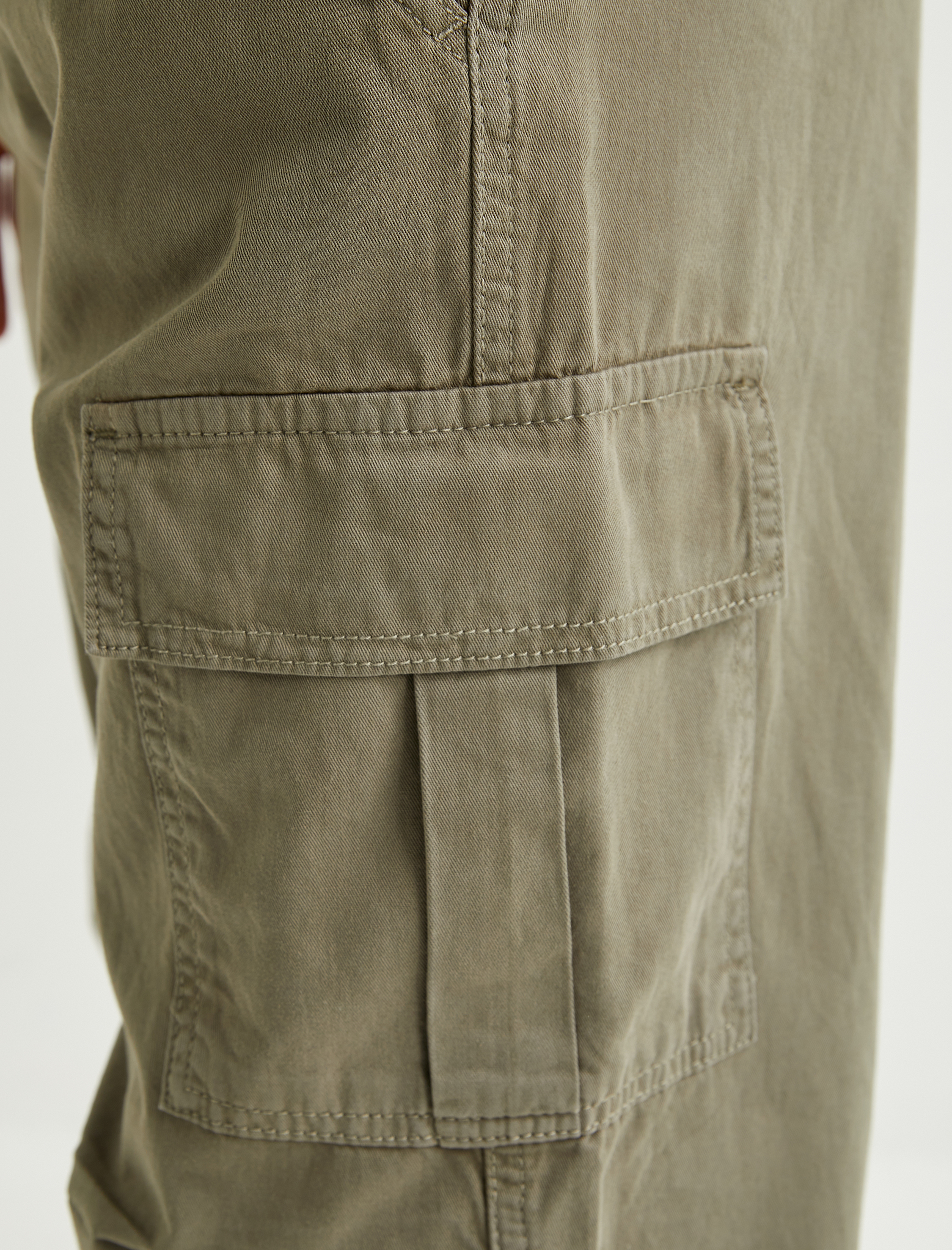   Kargo Paraşüt Bol Pantolon Beli Lastikli Cep Detaylı Stoperli